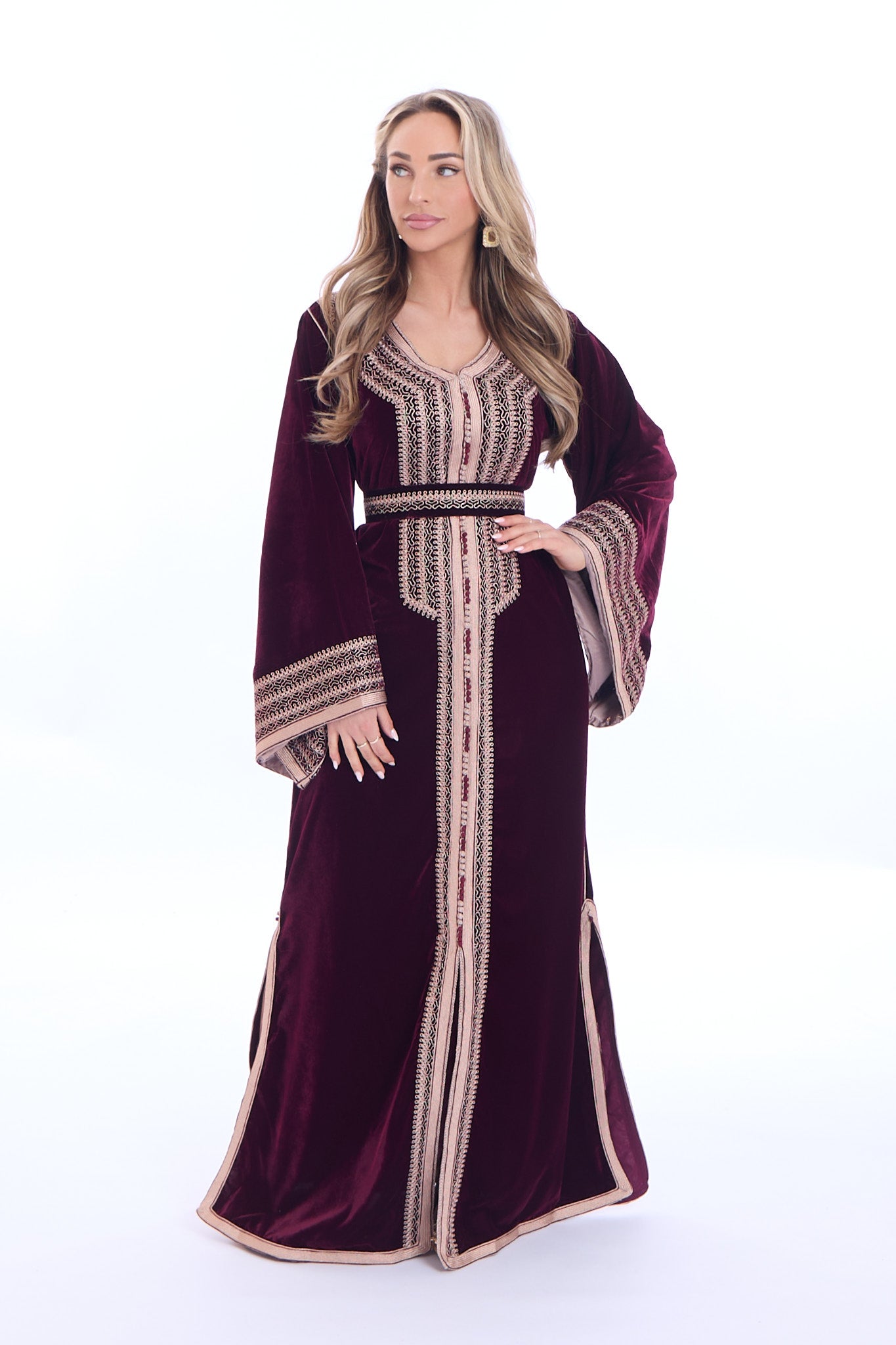 Caftan Huda Pomegrante