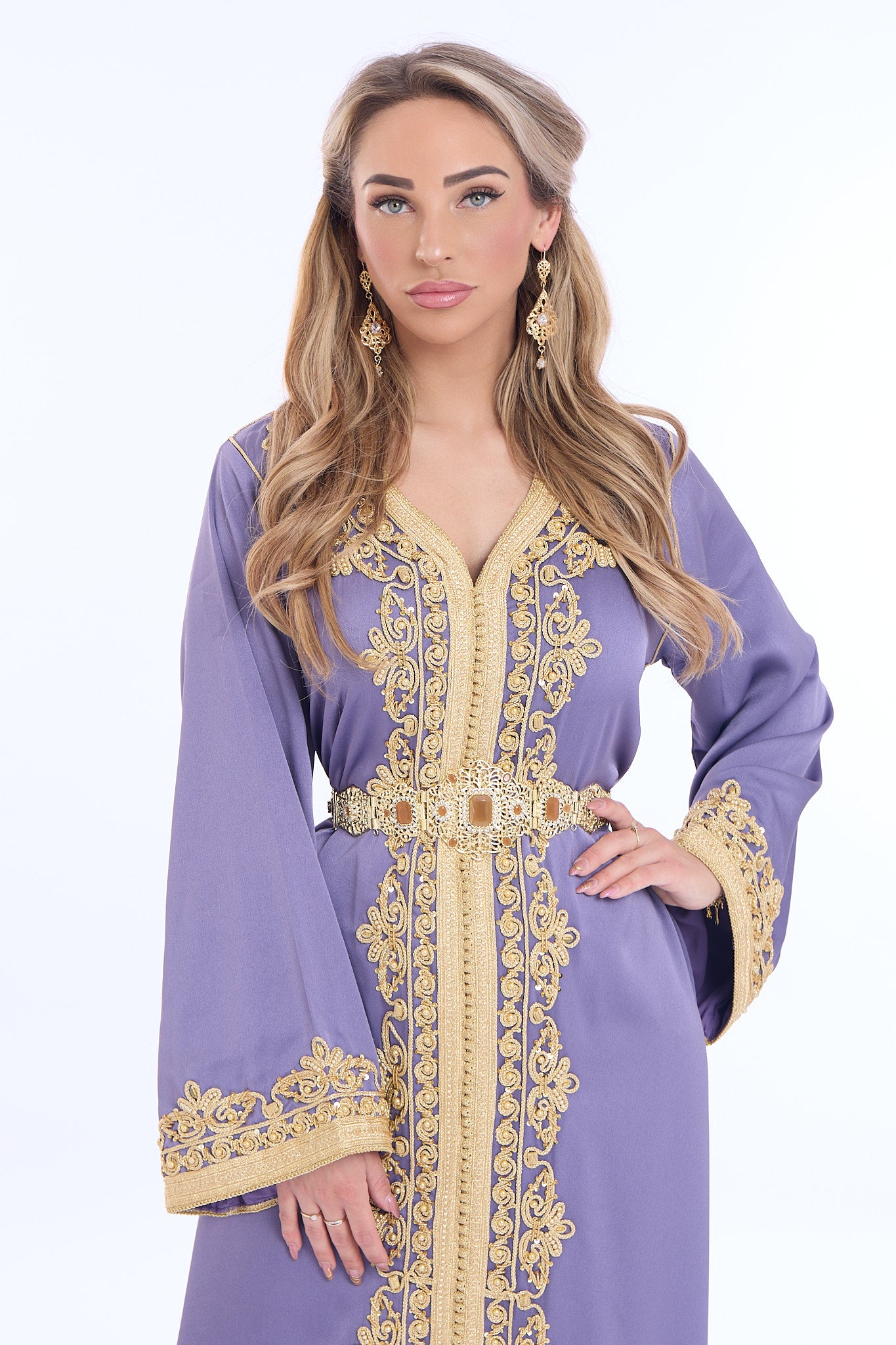 Caftan Jayda Thistle