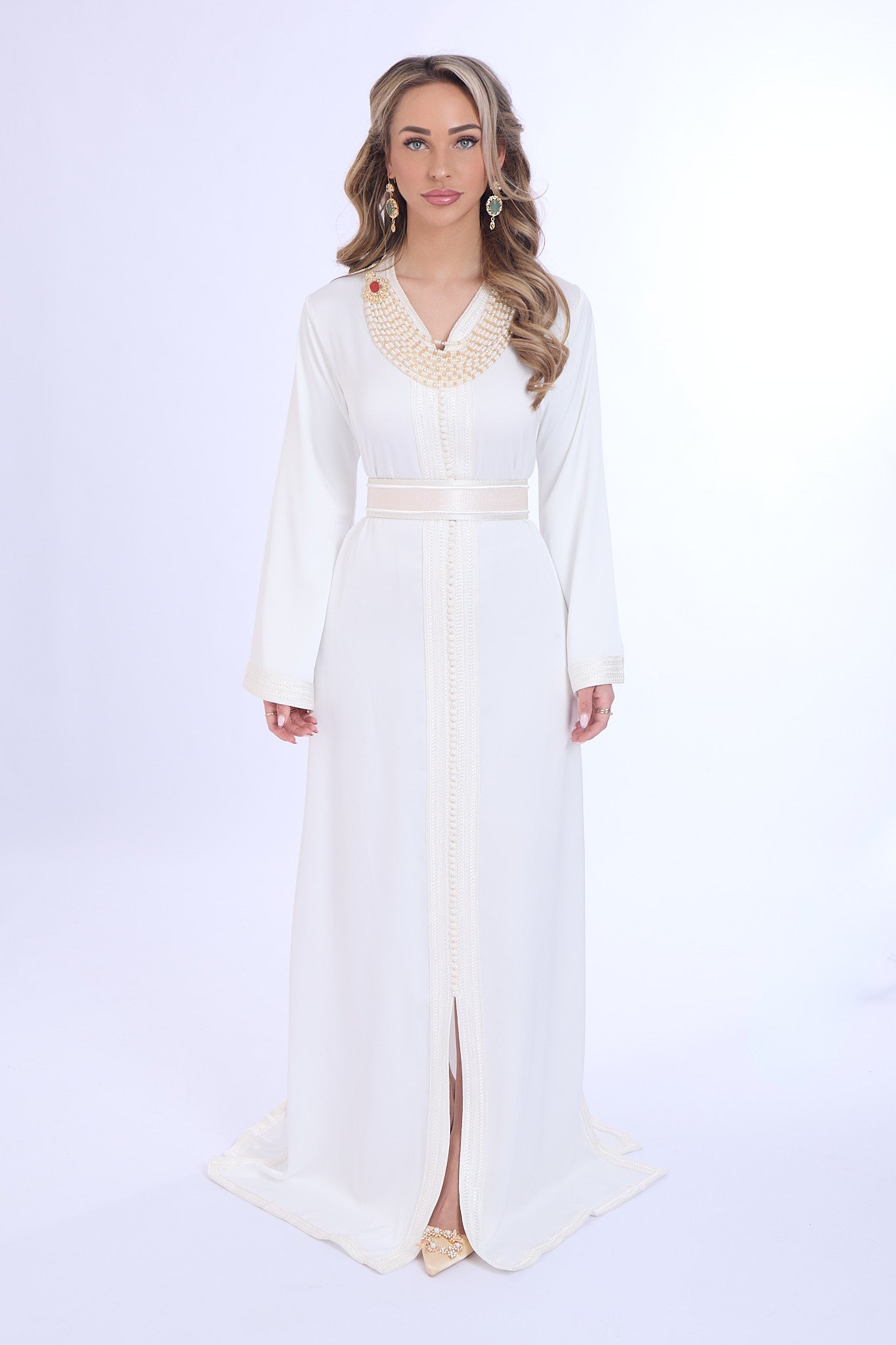 Caftan Imaan White