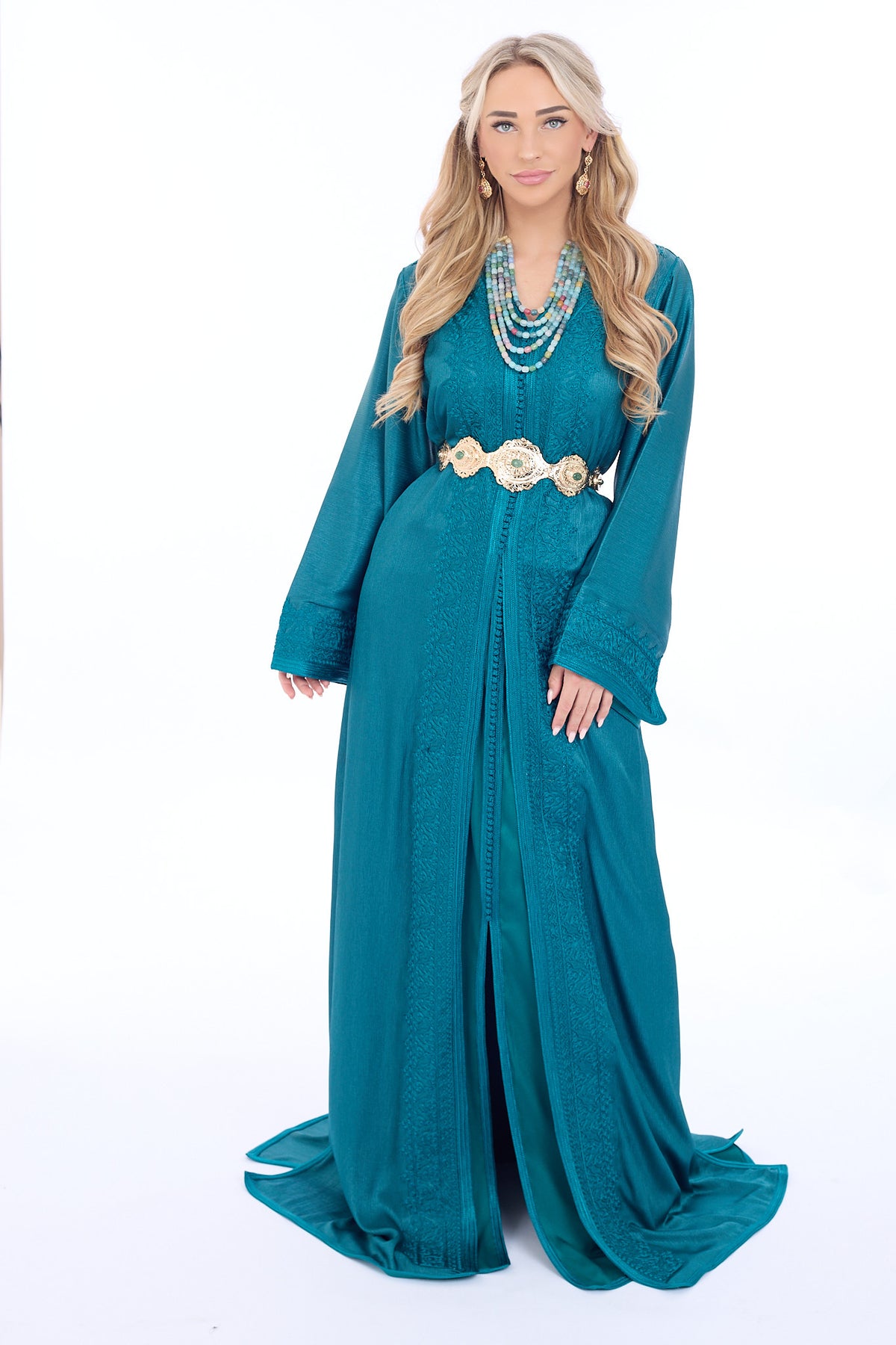 Caftan Shurooq Blue Petrol