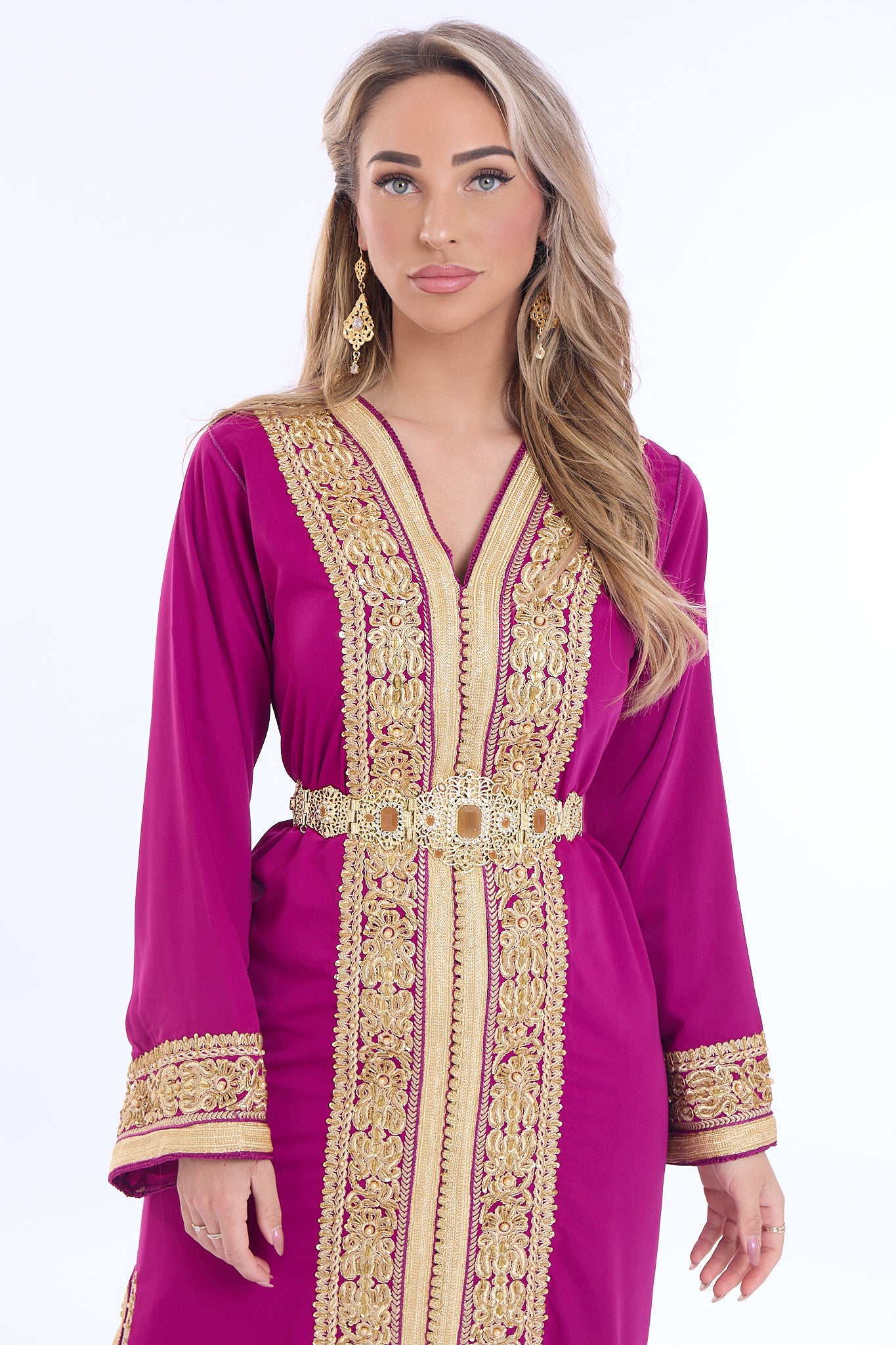 Caftan  Lina Magenta