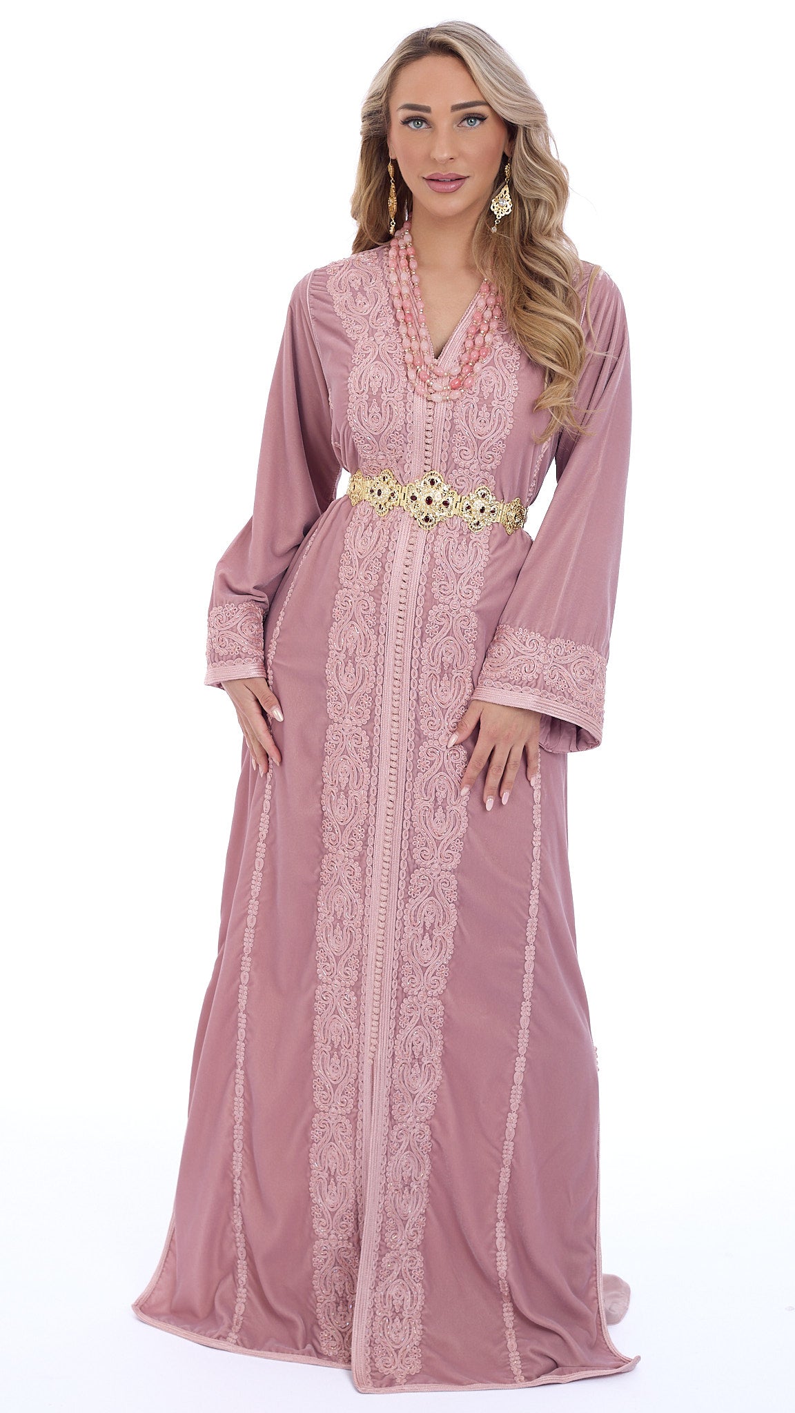 Caftan Dalia Powderpink