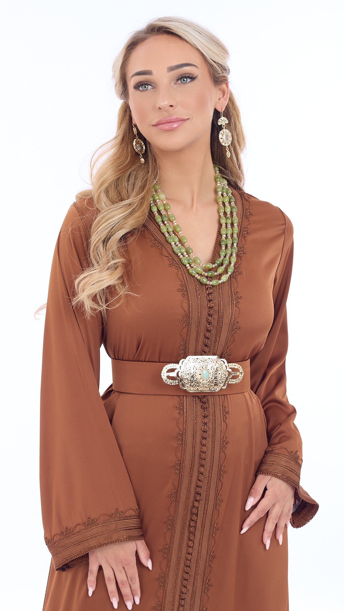 Caftan Riham Camel