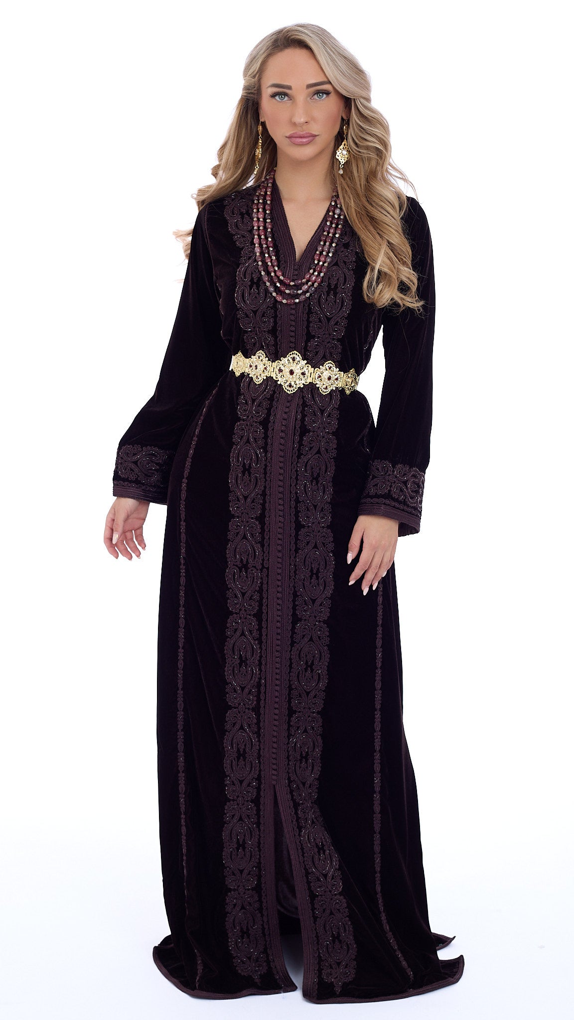 Caftan Dalia Darkviolet
