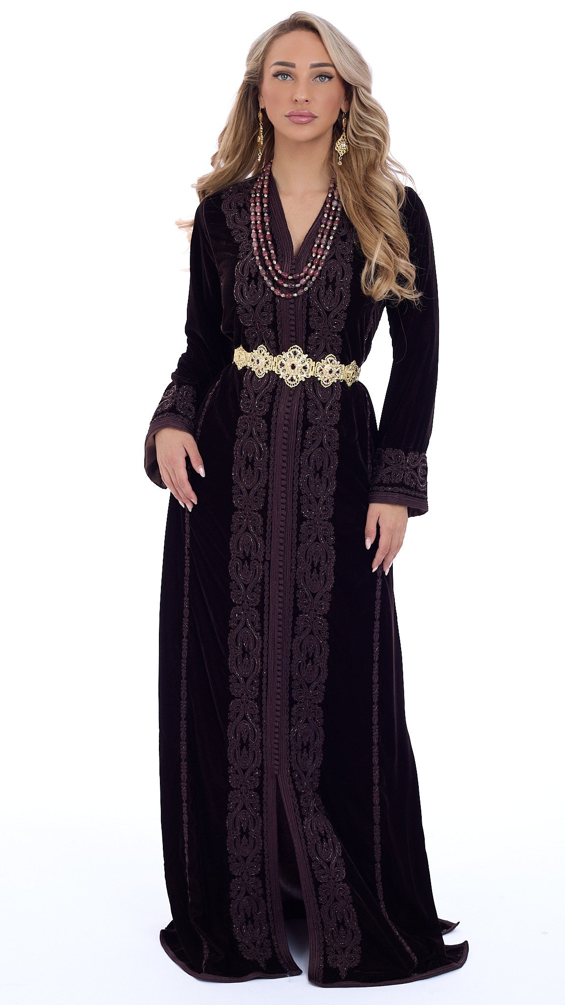 Caftan Dalia Darkviolet
