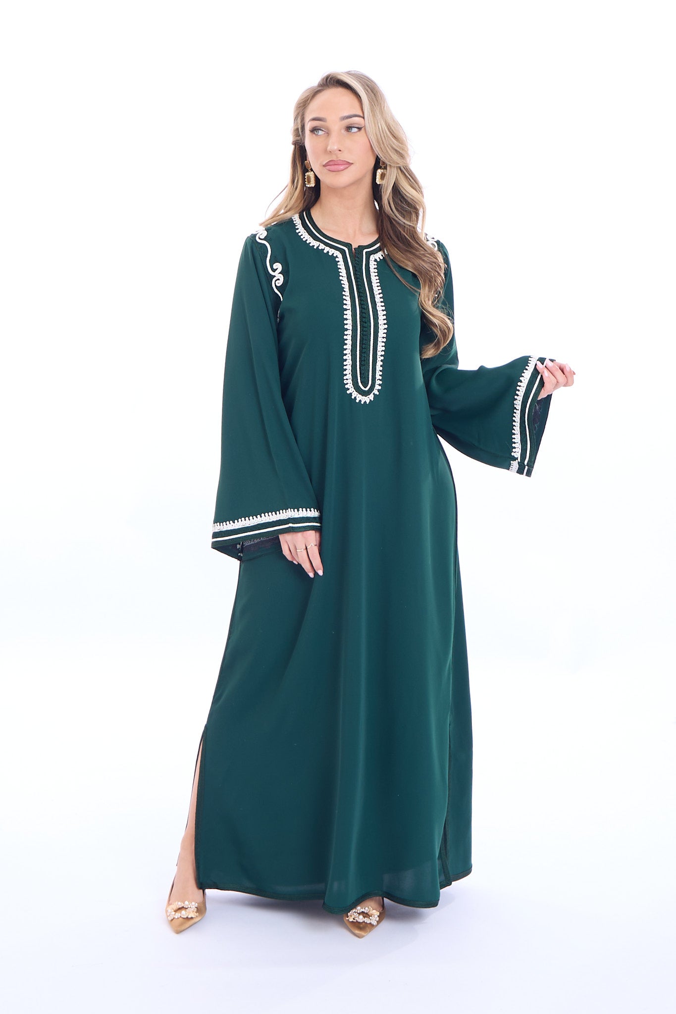 Caftan Asra Darkgreen