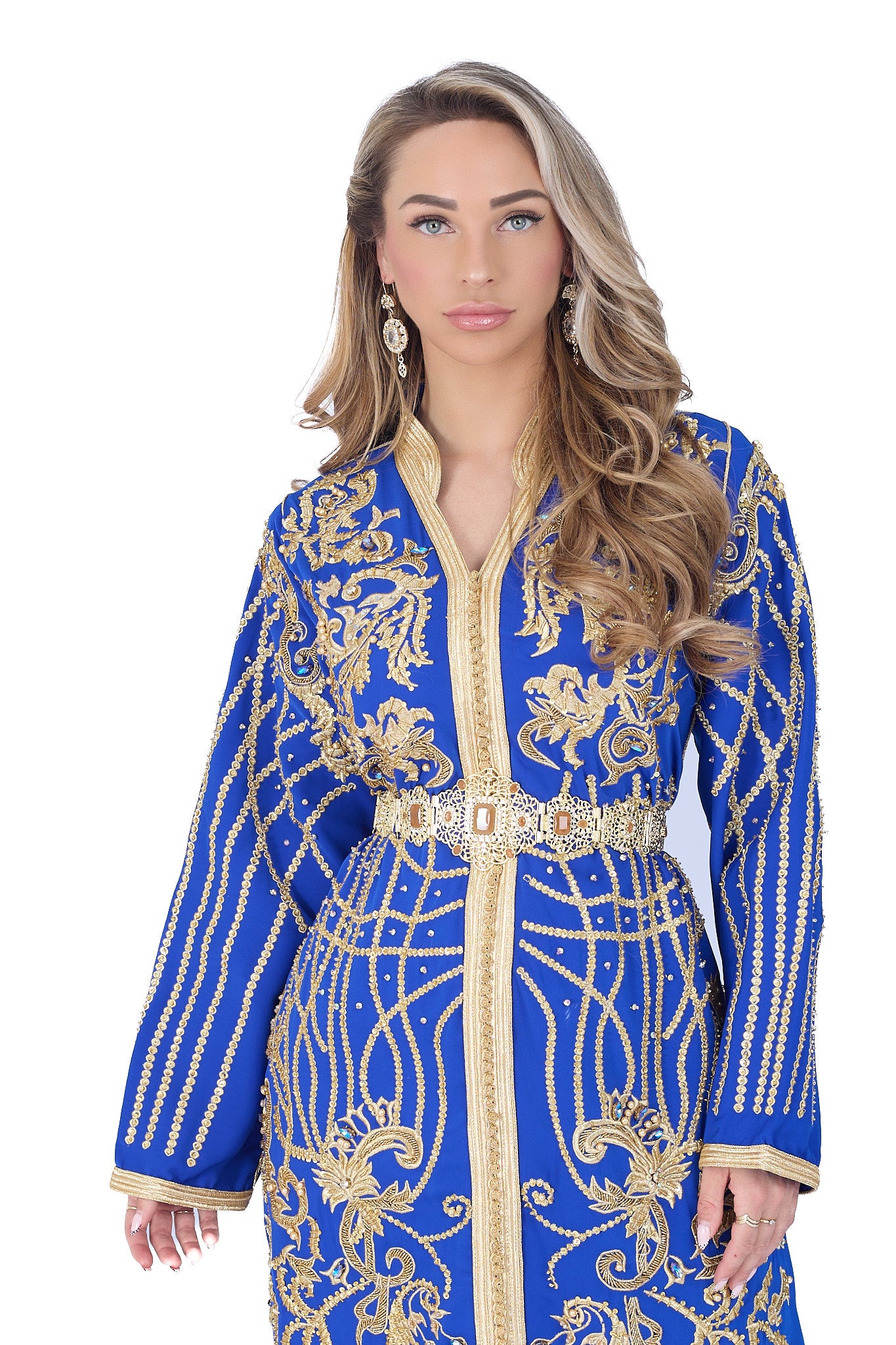 Caftan Liyana Royalblue