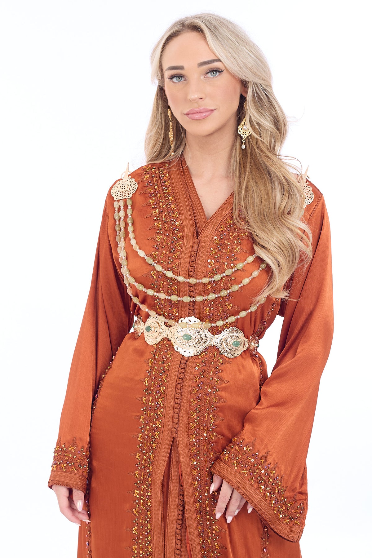 Caftan Juweiriah Orange