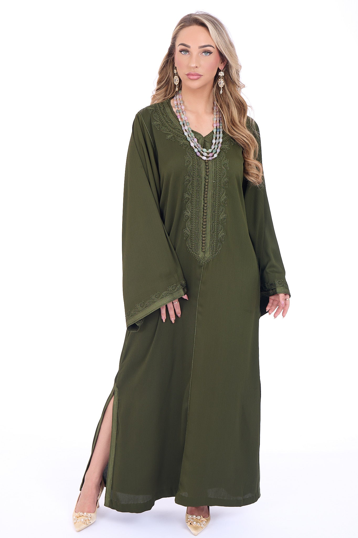 Caftan Sundus Olivegreen