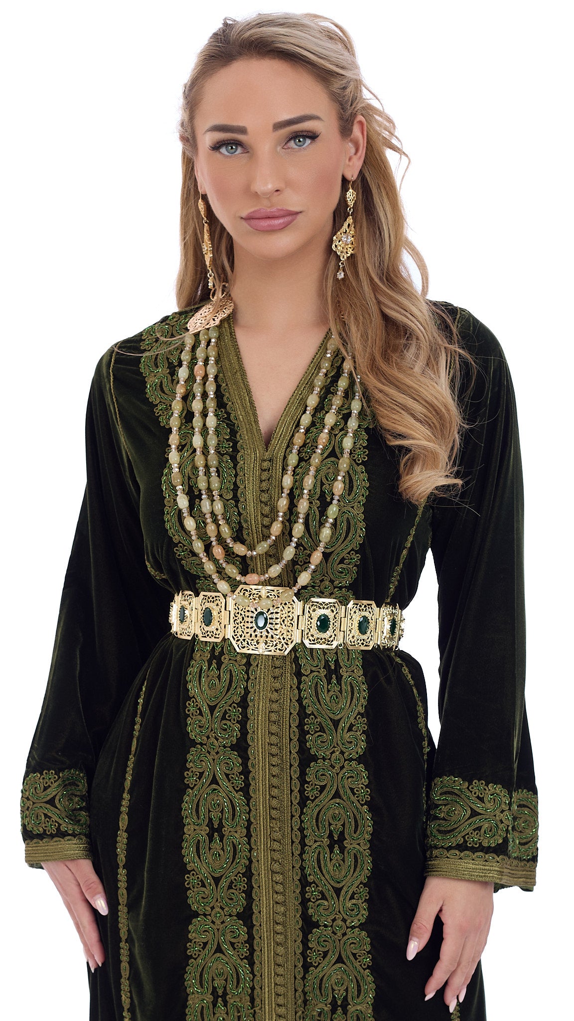 Caftan Dalia Sage Green