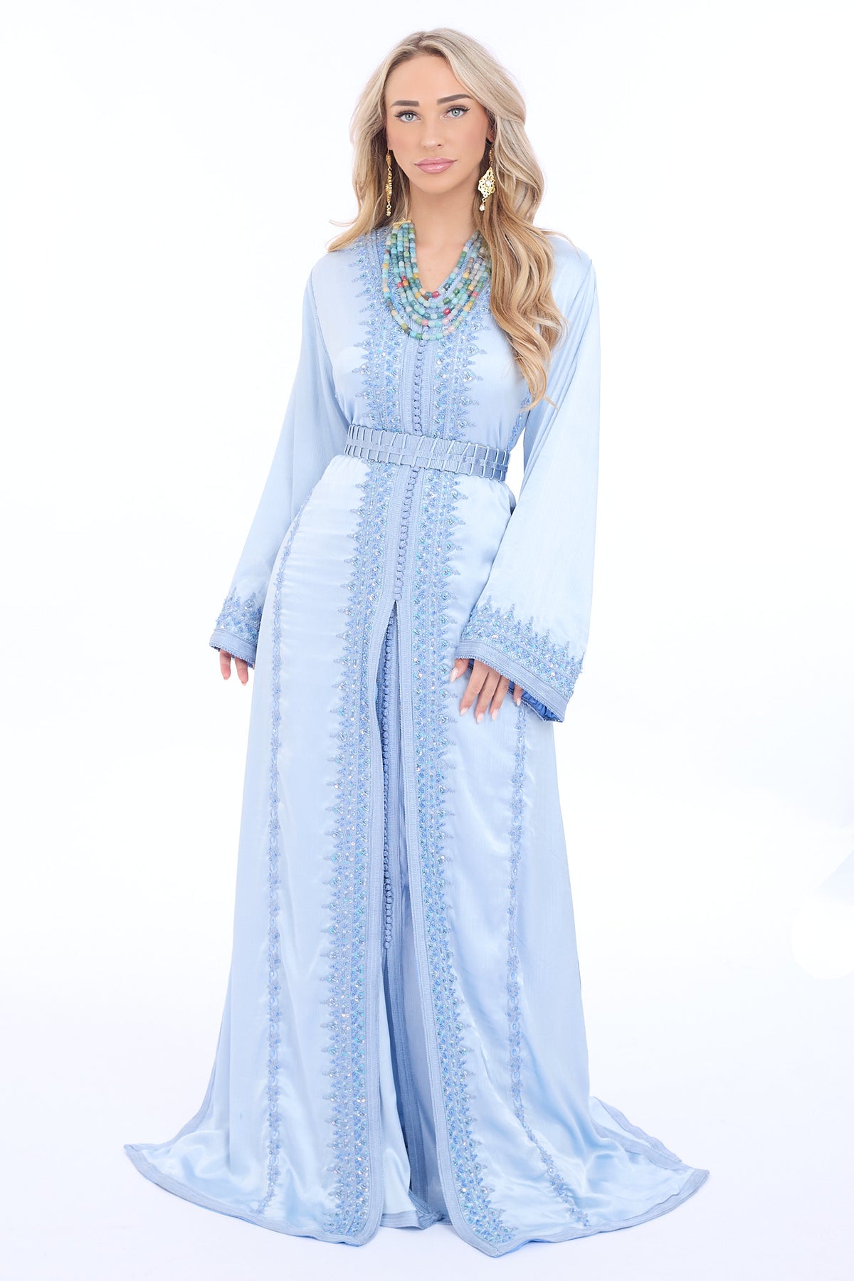Caftan Juweiriah LightBlue