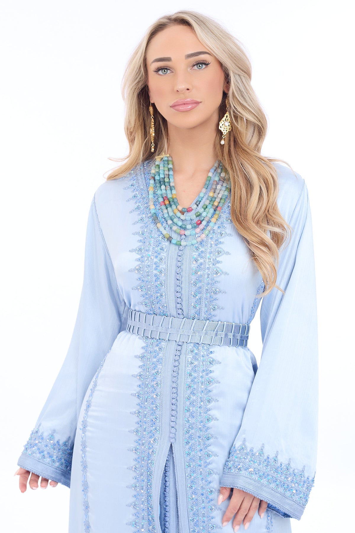 Caftan Juweiriah LightBlue