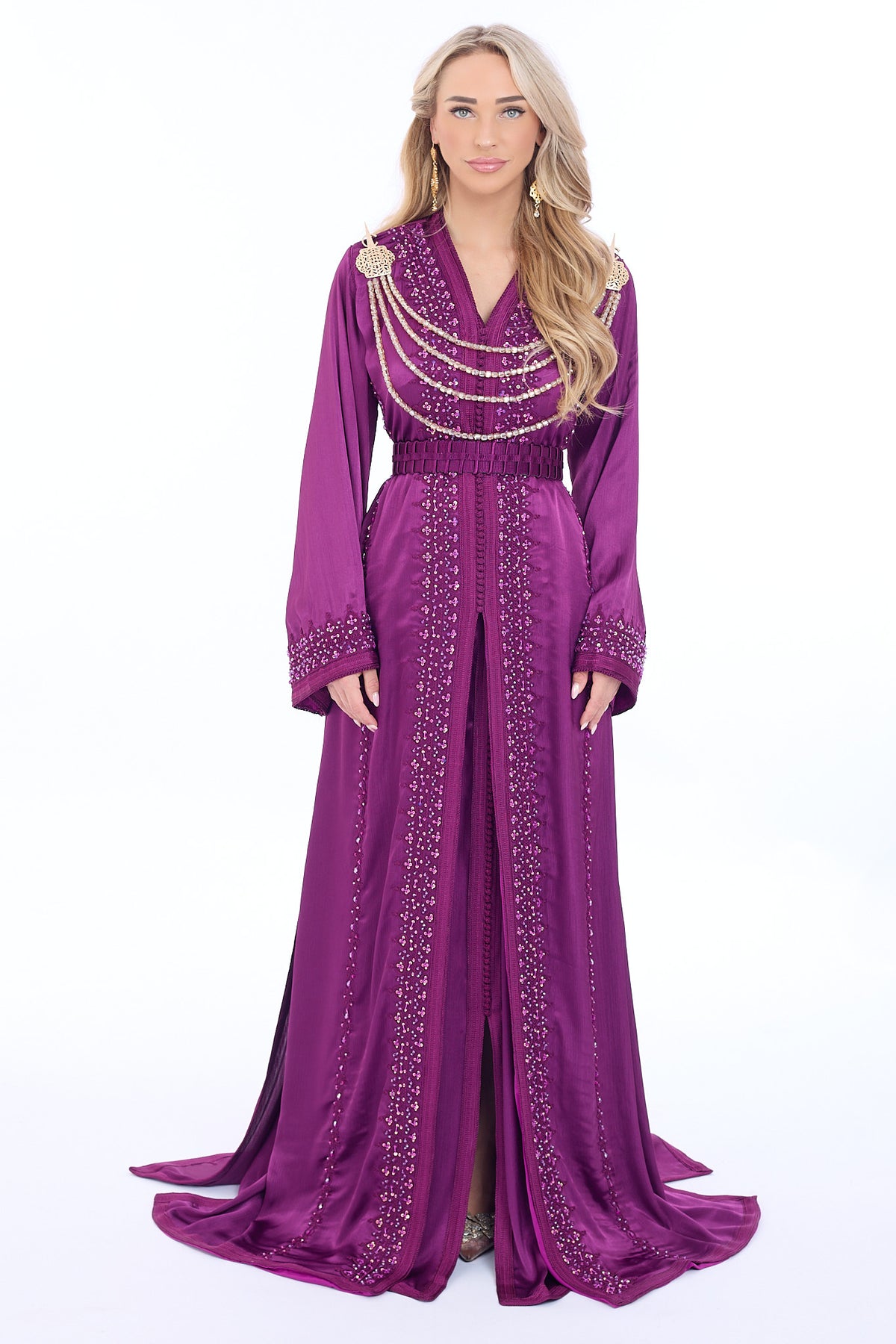 Caftan Juweiriah Rebecca Purple