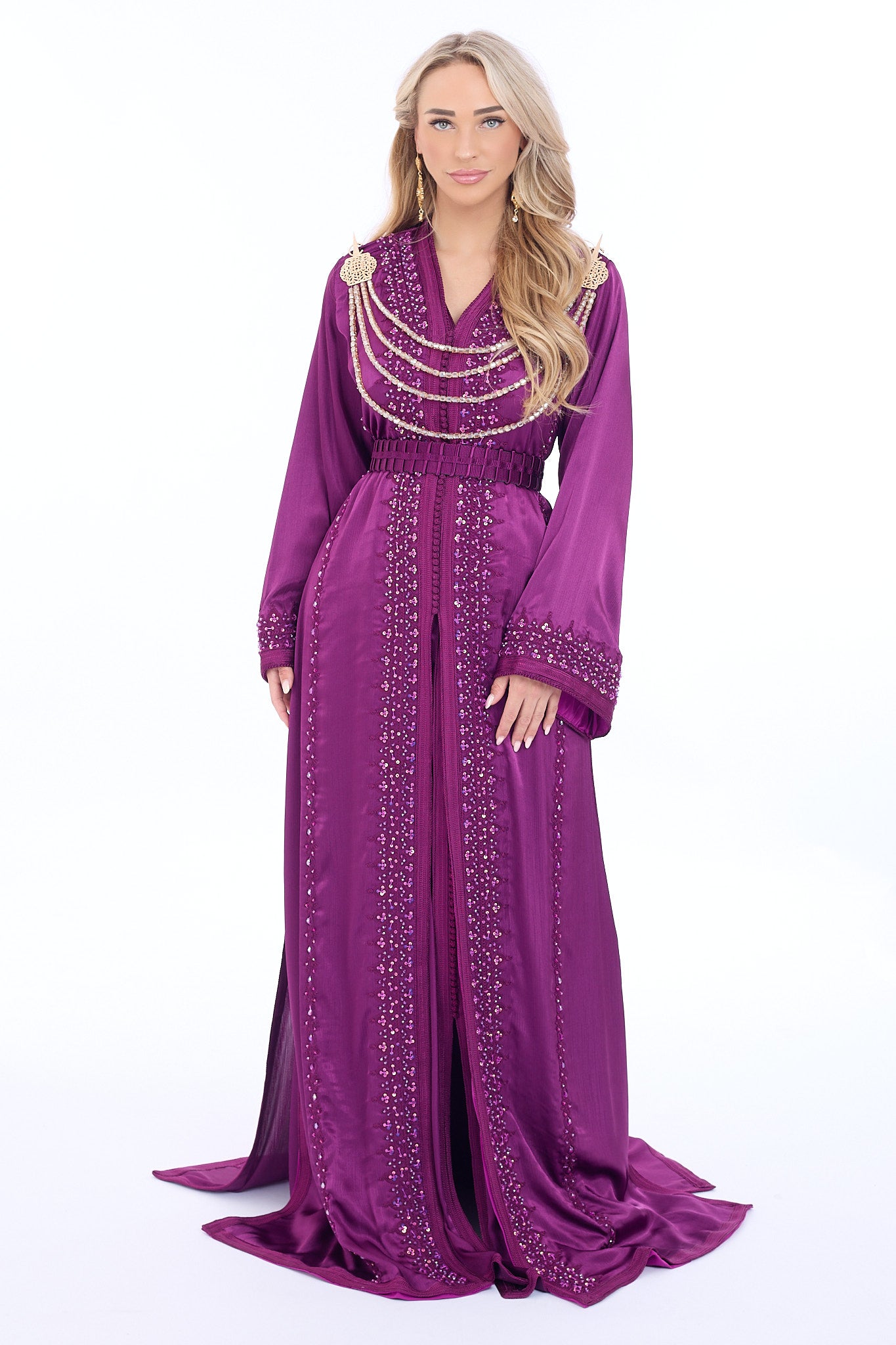 Caftan Juweiriah Rebecca Purple