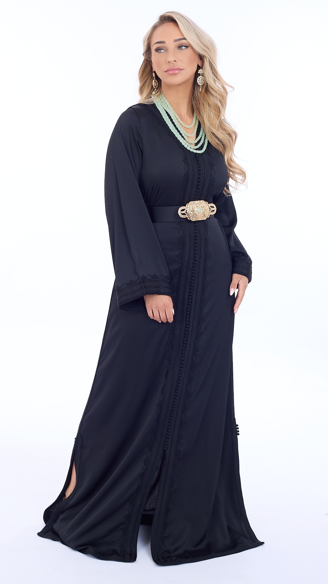Caftan Riham Black