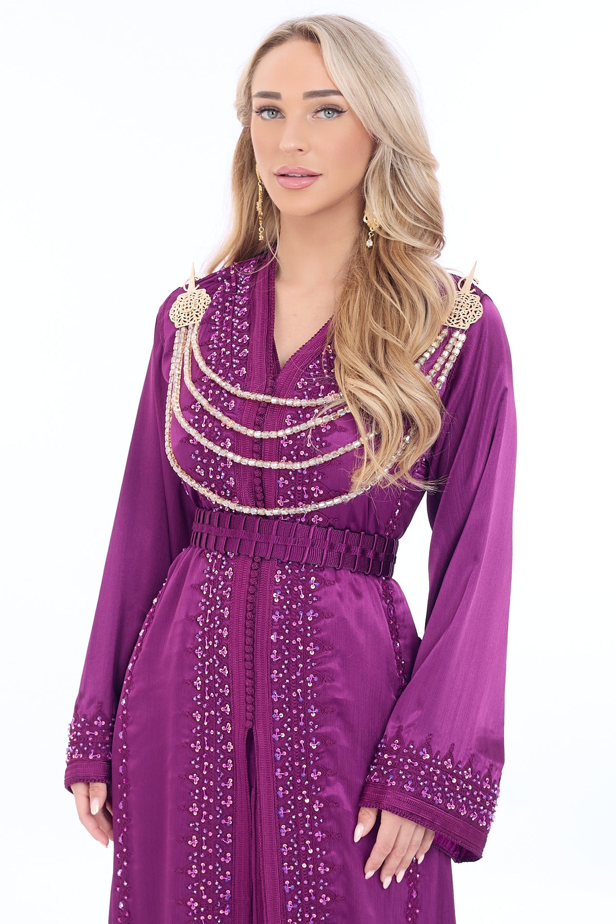Caftan Juweiriah Rebecca Purple