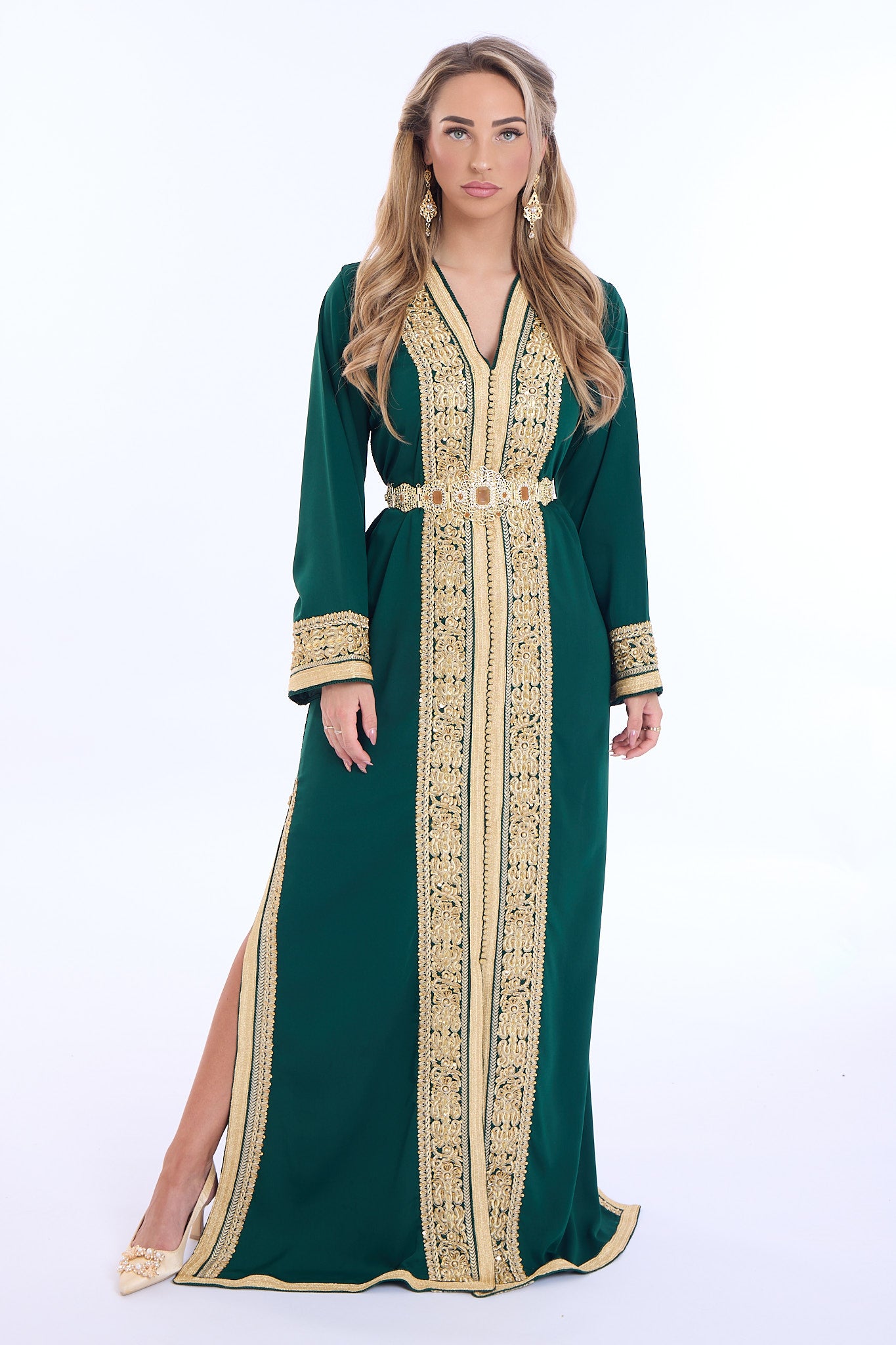 Caftan  Lina Darkgreen