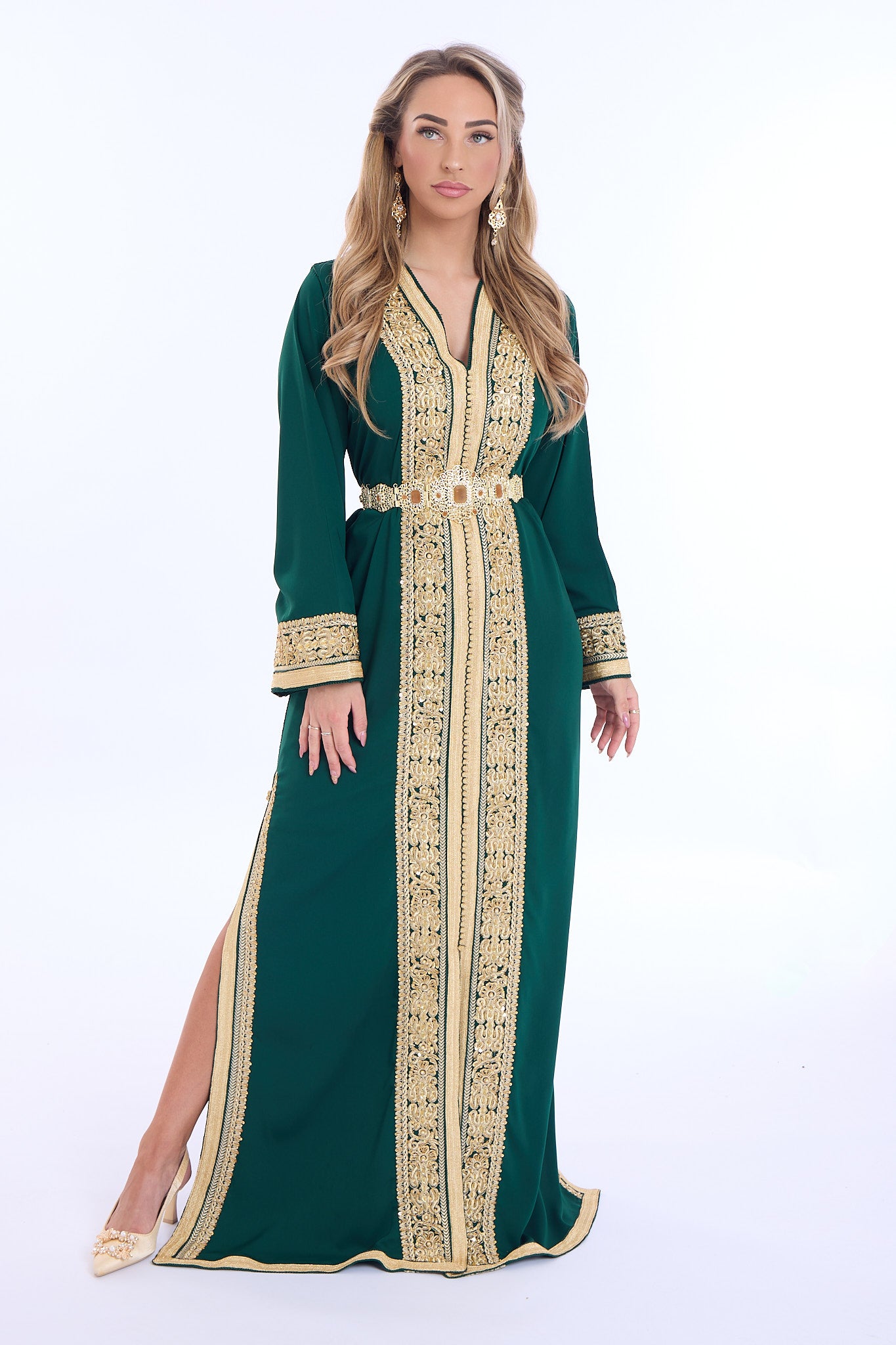 Caftan  Lina Darkgreen
