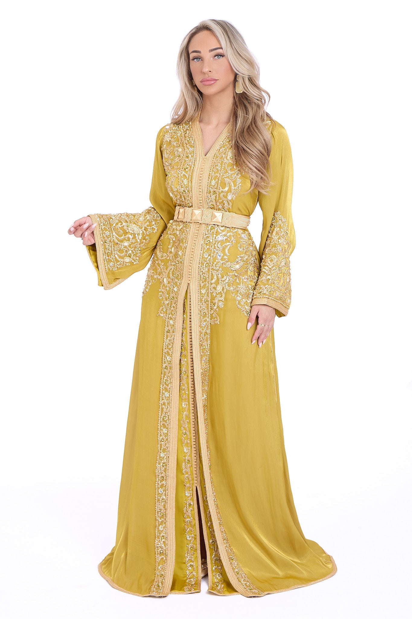 Caftan Sonia Mustard