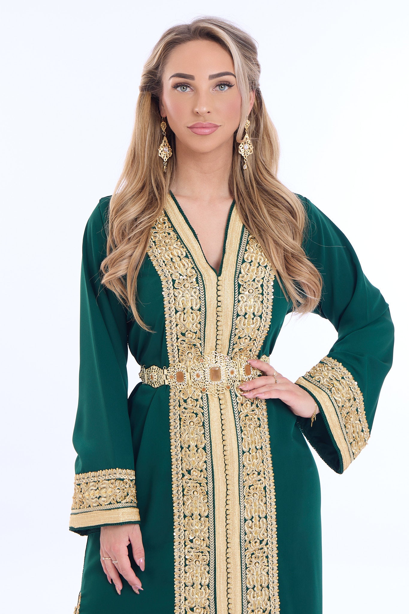 Caftan  Lina Darkgreen