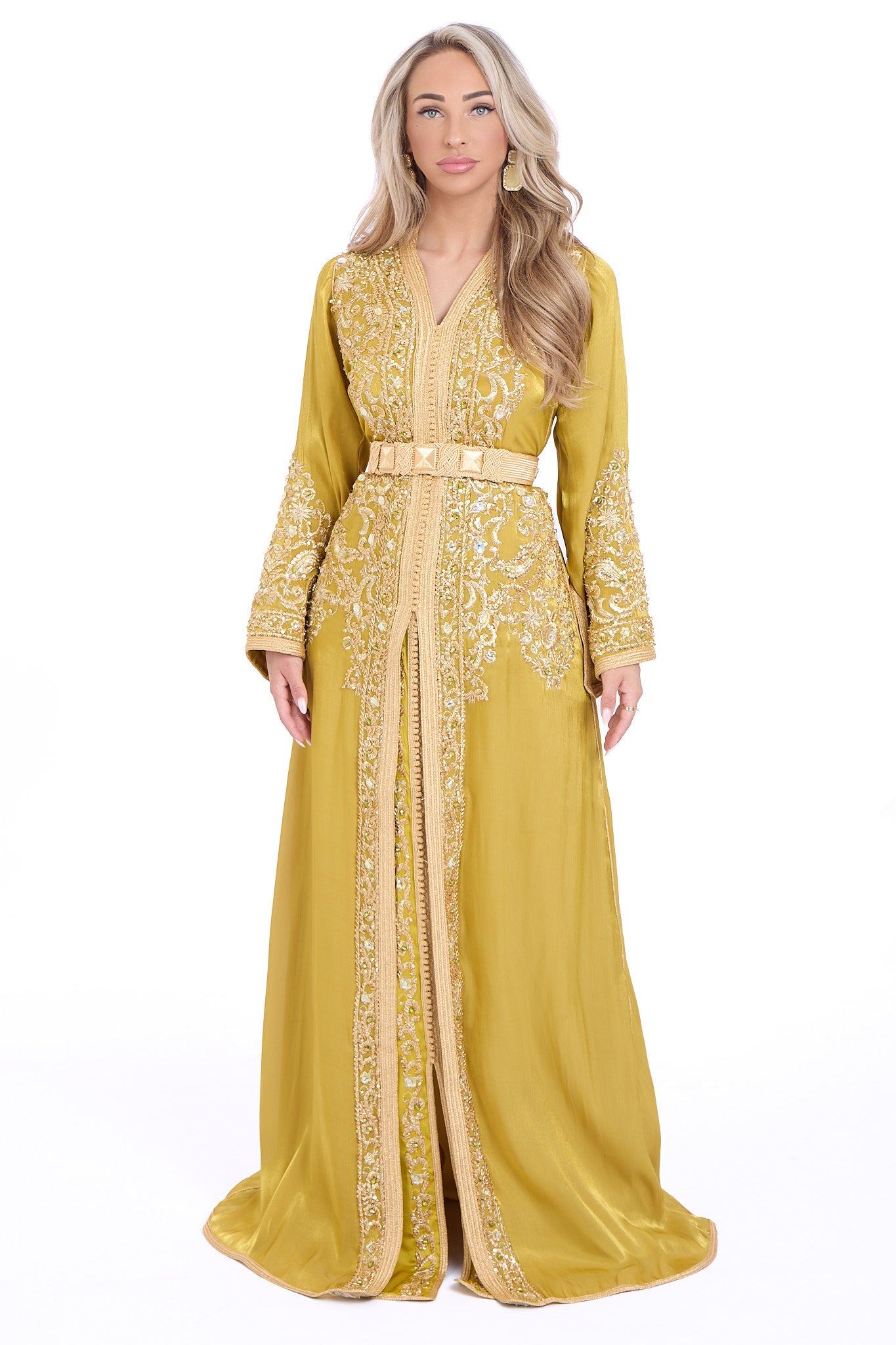 Caftan Sonia Mustard
