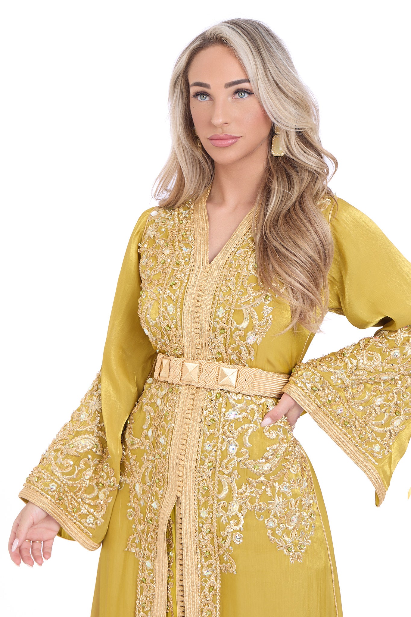 Caftan Sonia Mustard