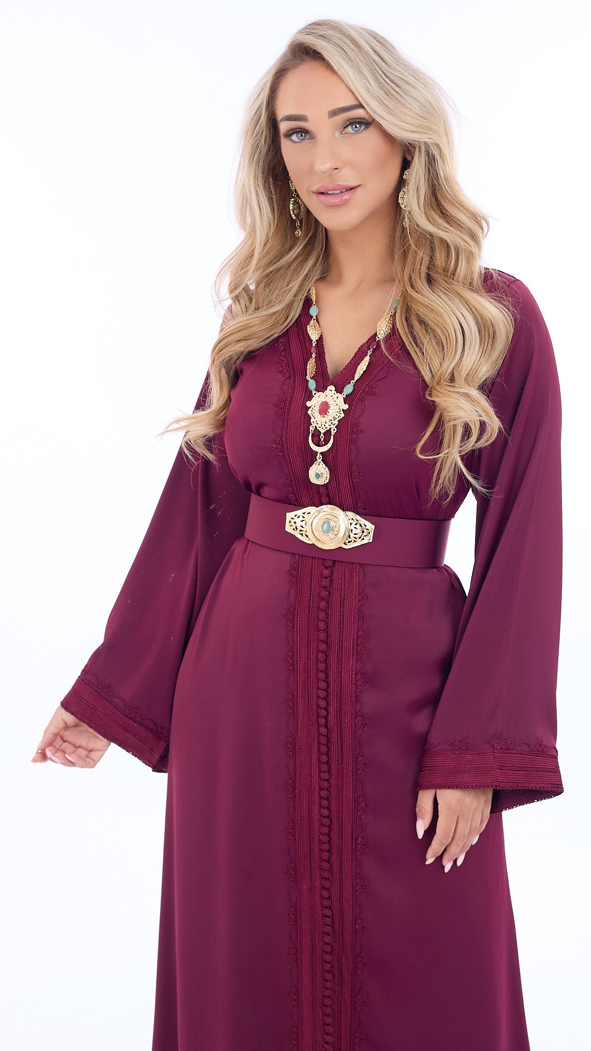 Caftan Riham Pink