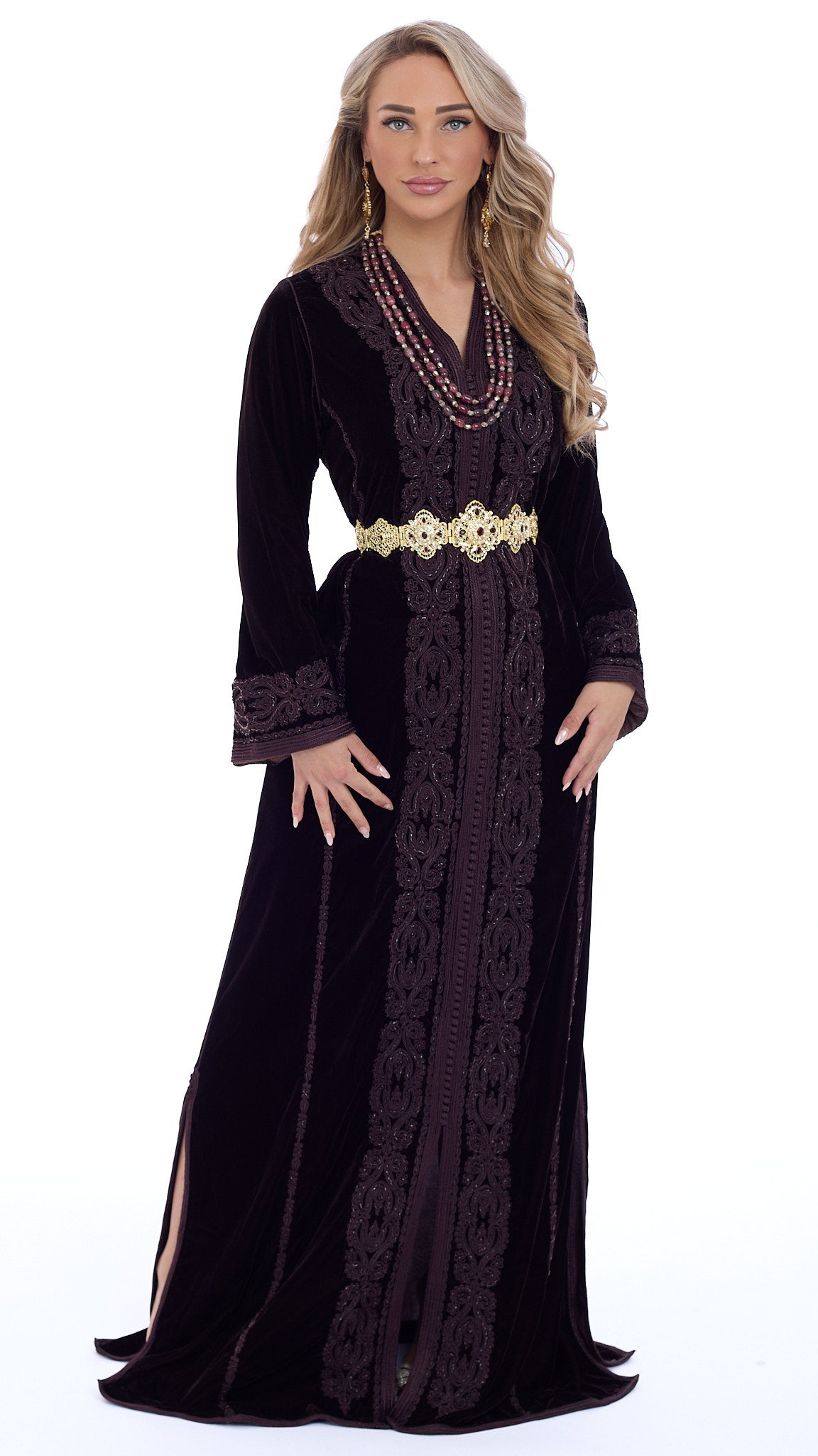 Caftan Dalia Rebecca Purple