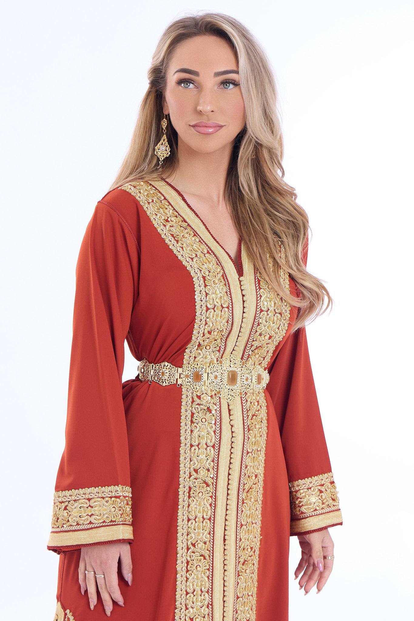 Caftan  Lina Orange