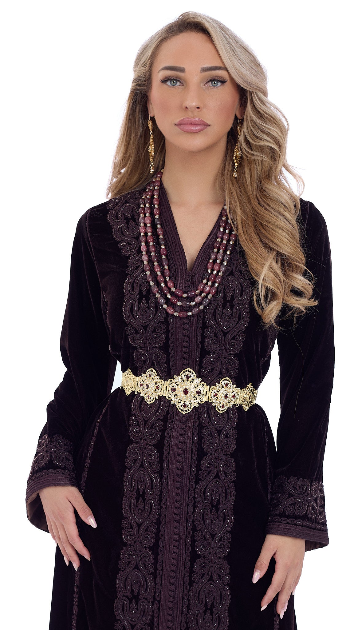 Caftan Dalia Rebecca Purple