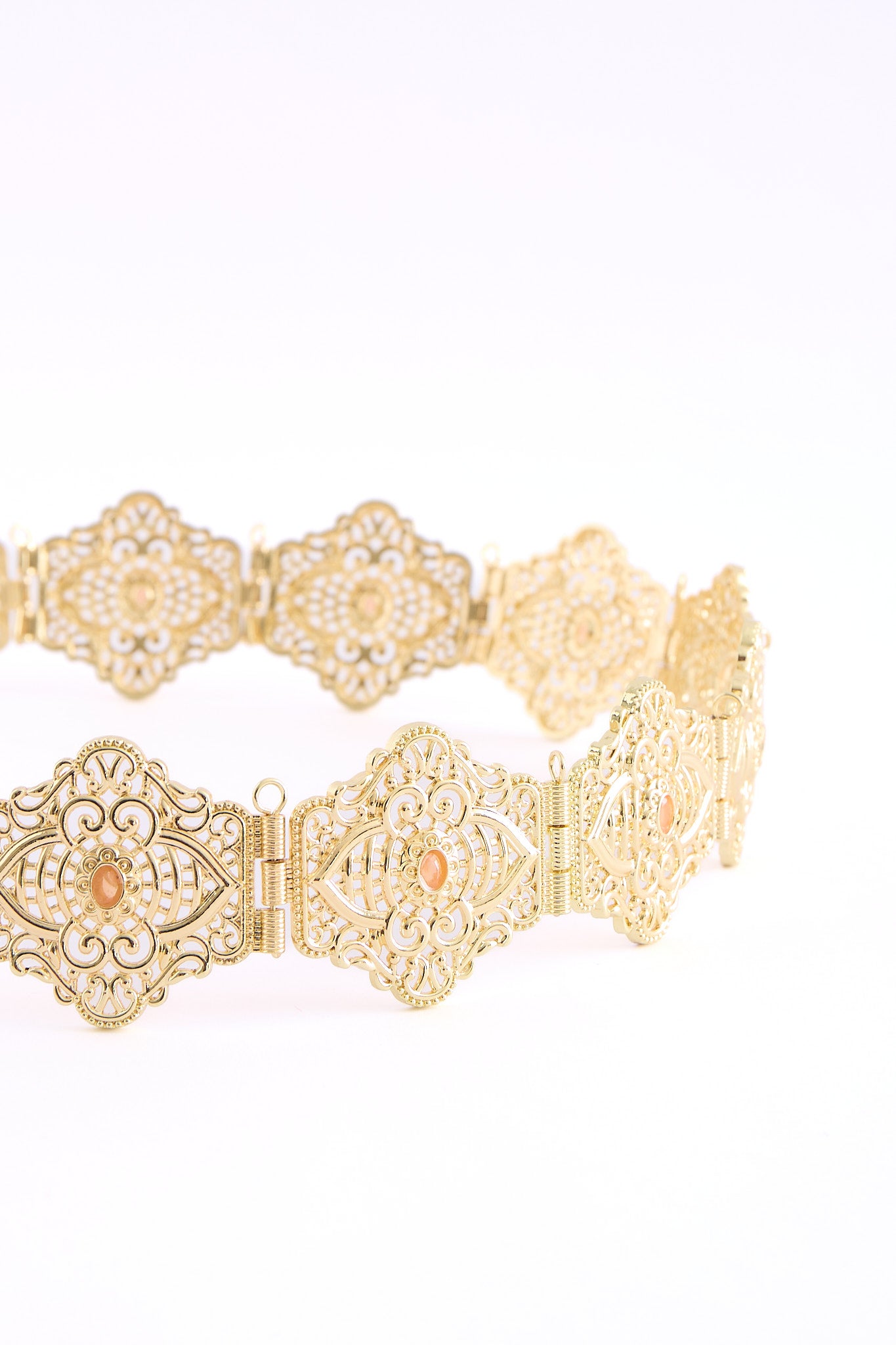 Yon Gold/Salmon Belt