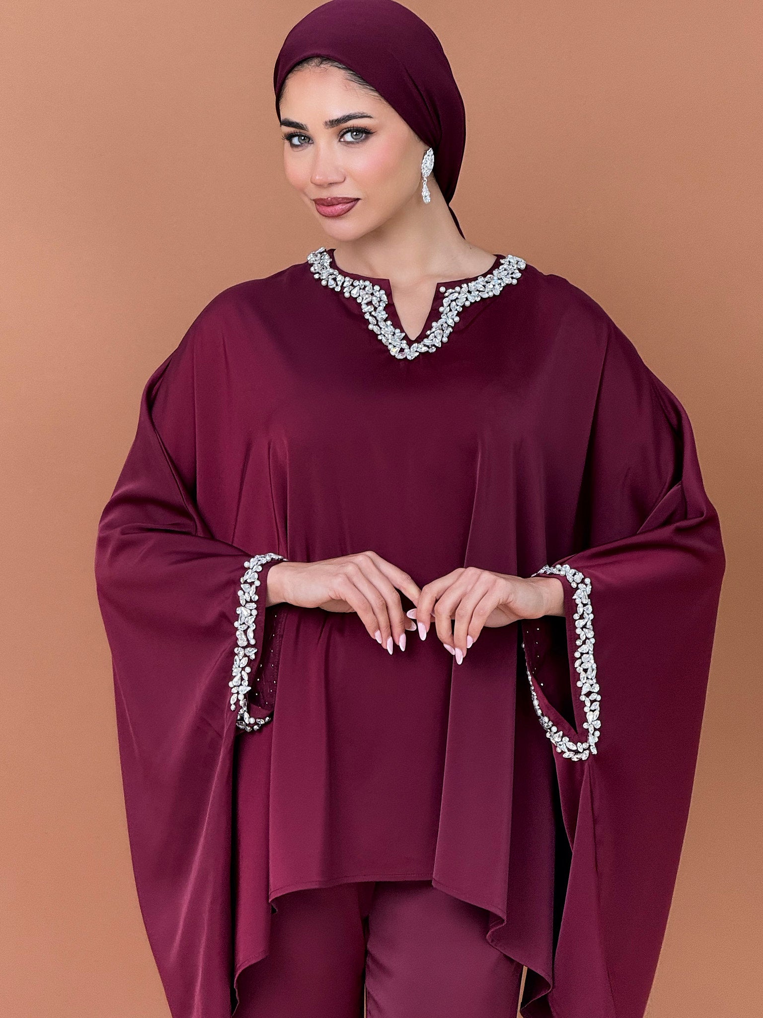 Set Nyka Bordeaux