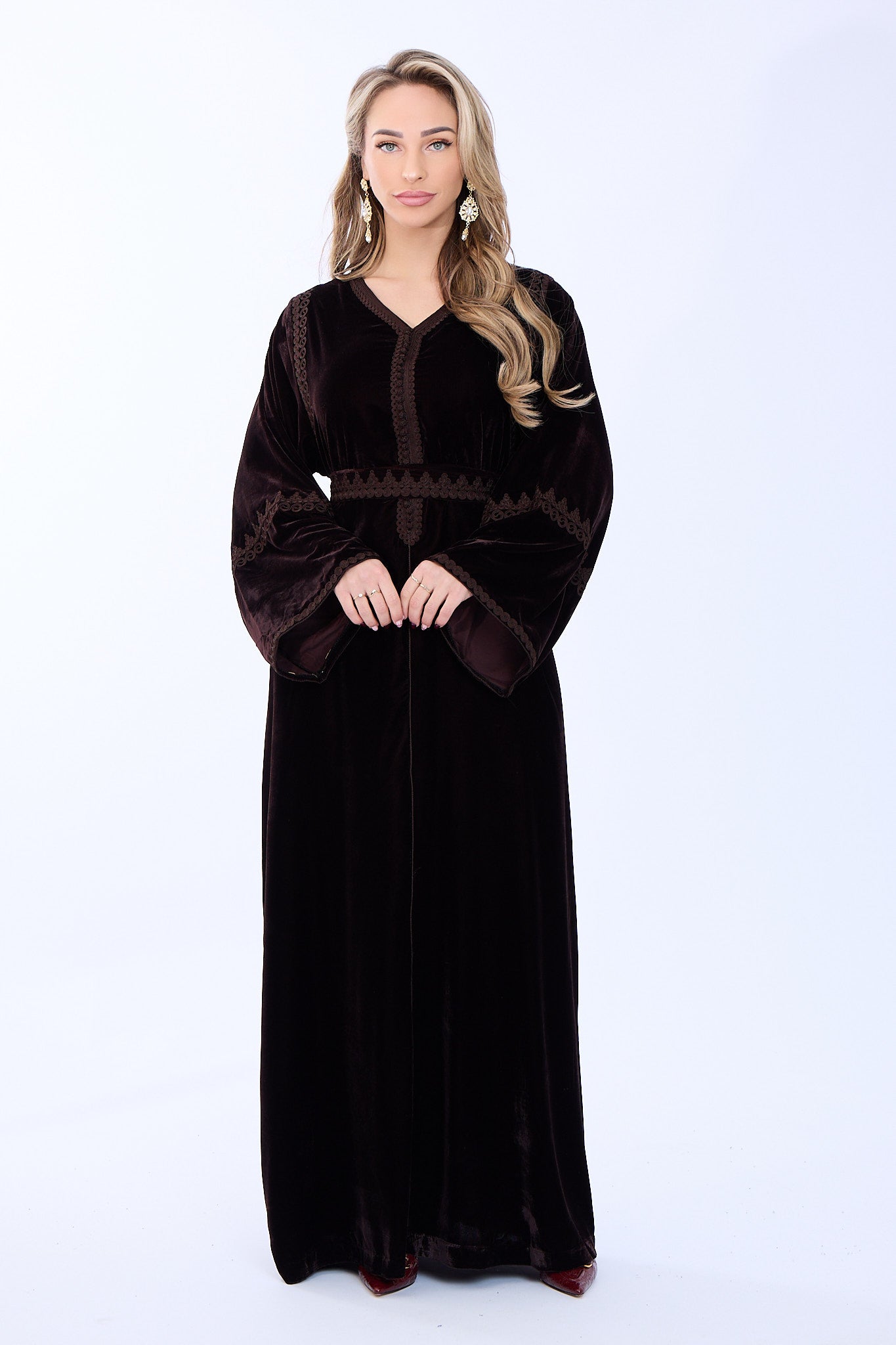 Caftan Majda Brown