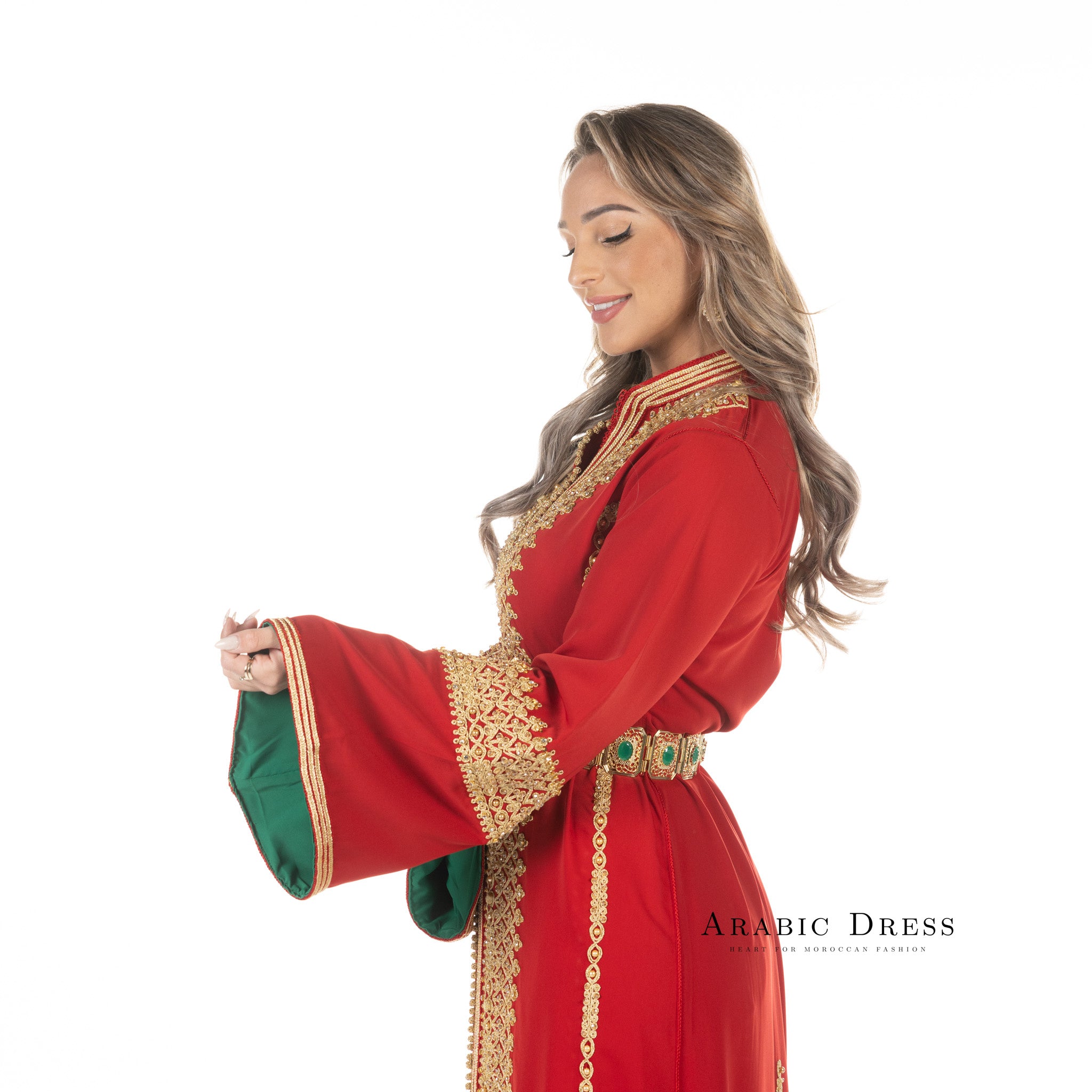 Caftan Dounia Red