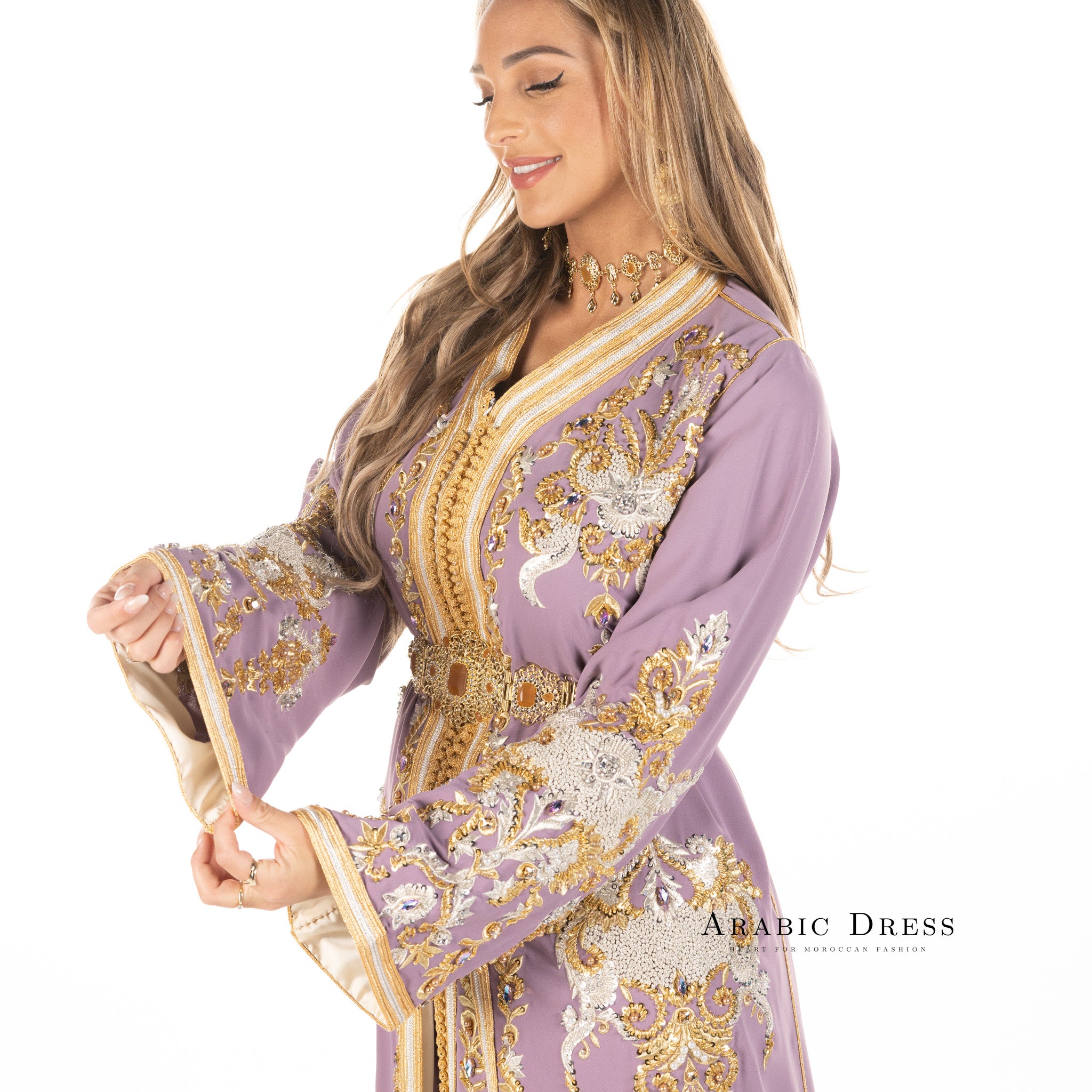 Caftan Louiza Taupe