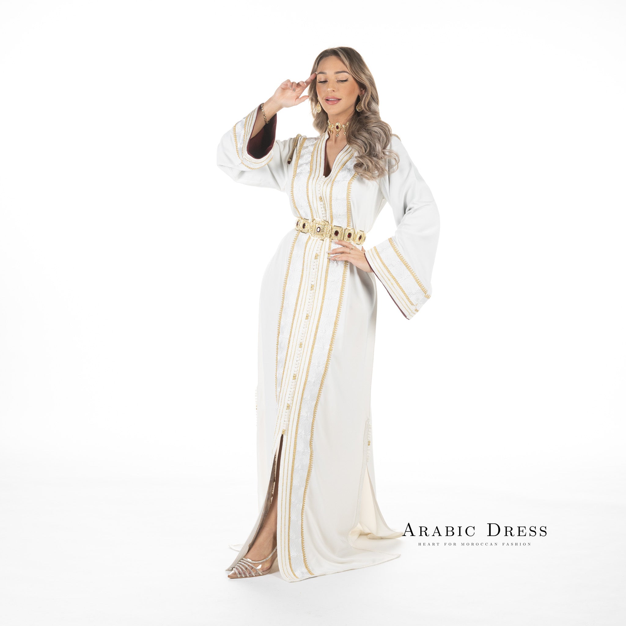 Caftan Camilia Brokenwhite