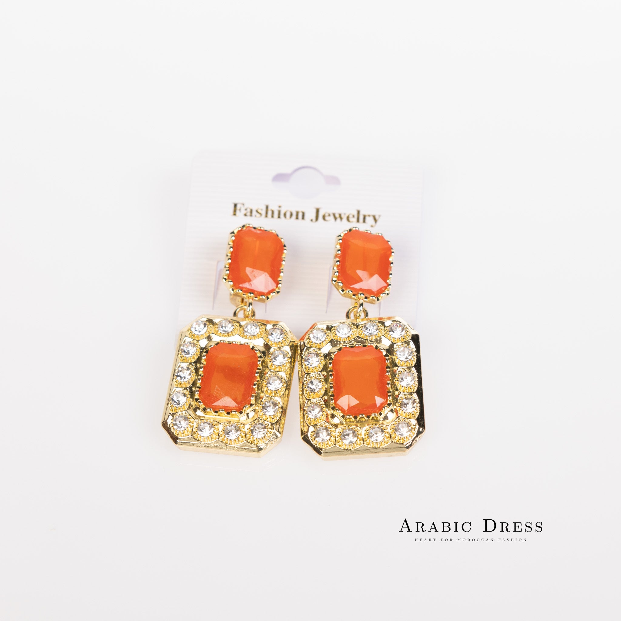 Orange Youra Necklace set