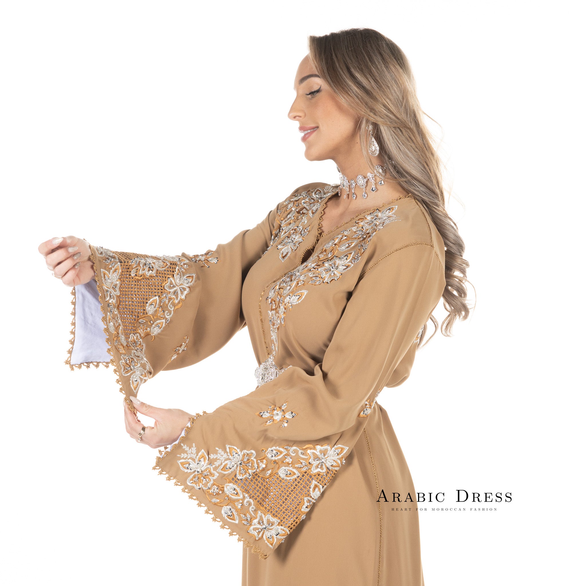 Caftan Norhan Brown