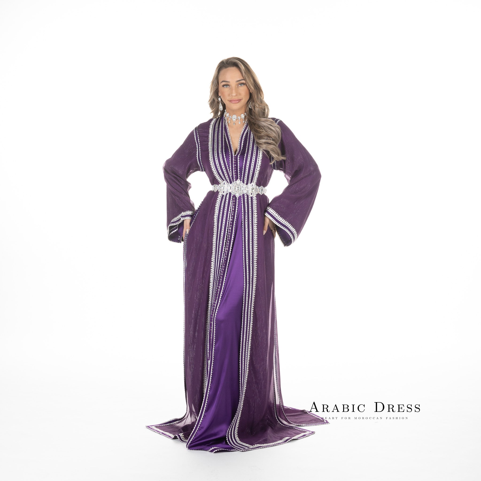 Caftan Hiba Purple