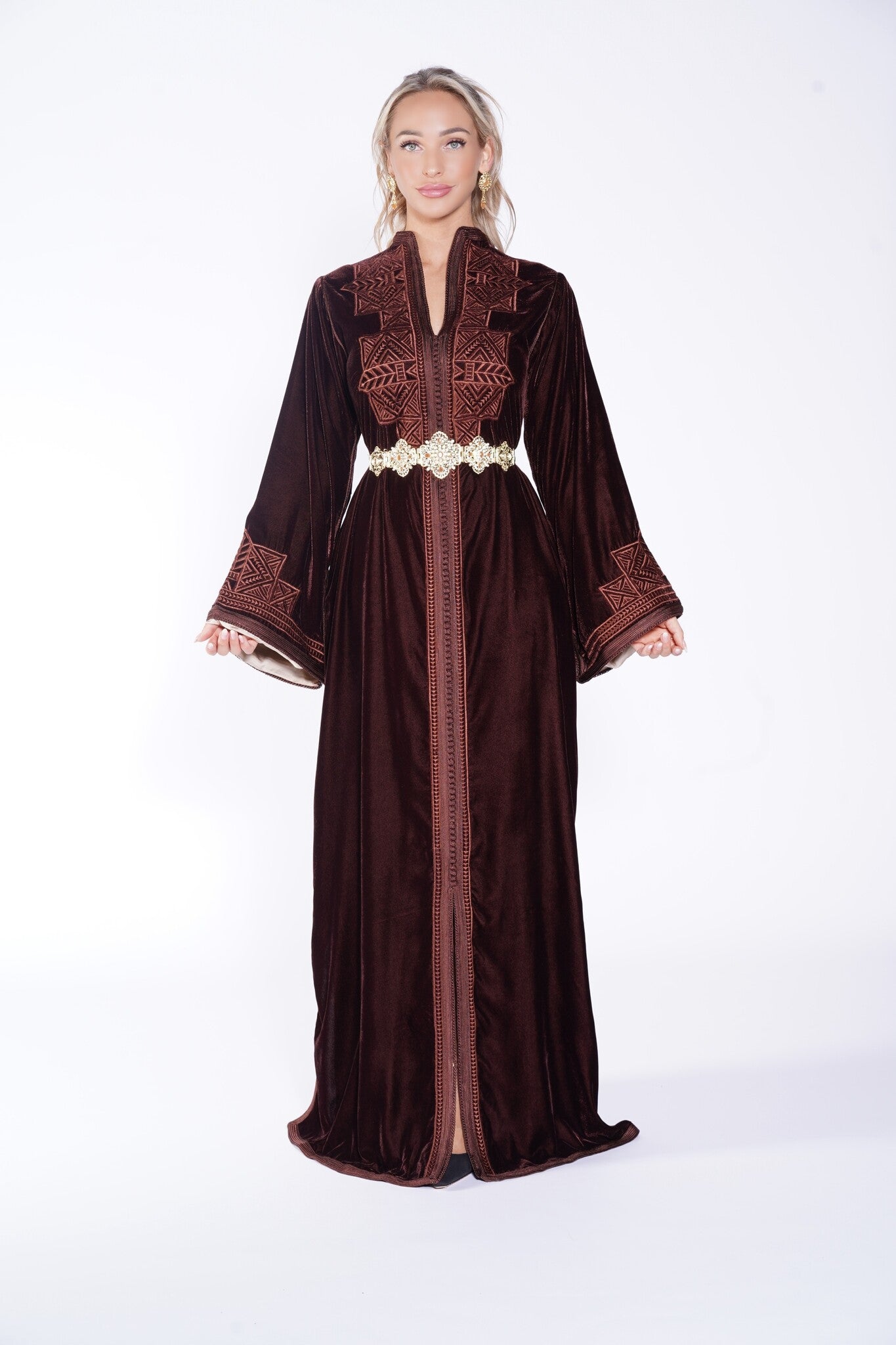 Caftan Naira Brown