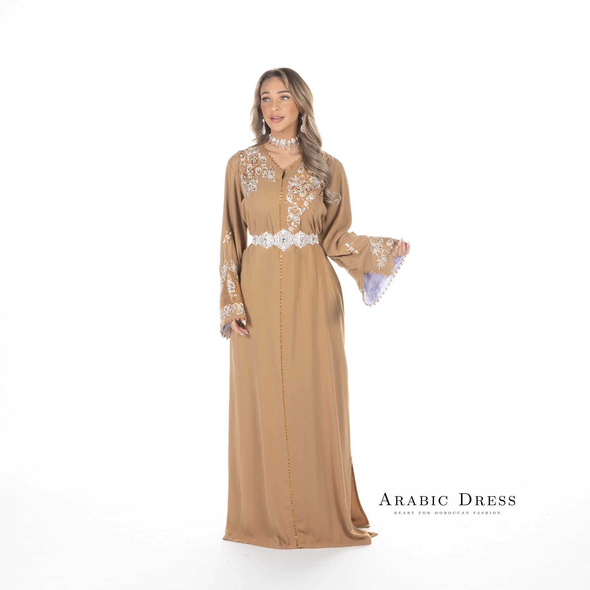 Caftan Norhan Brown