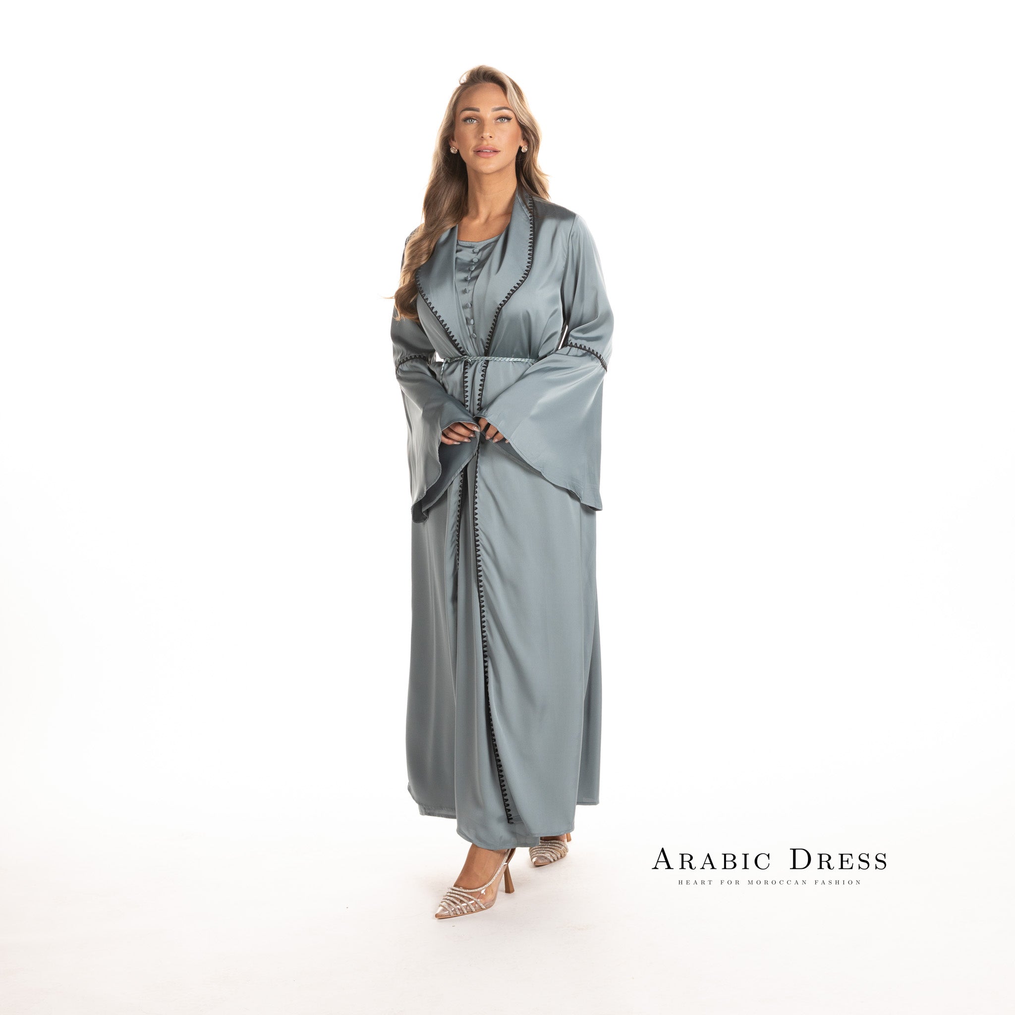 Kimono Mila Grey Blue