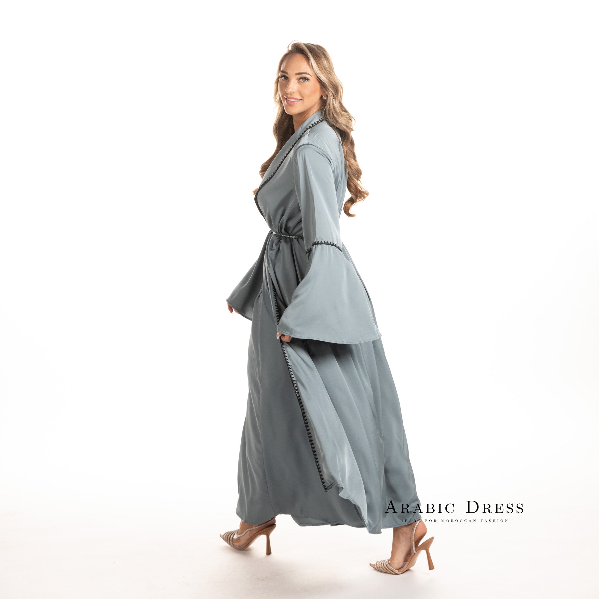Kimono Mila Grey Blue