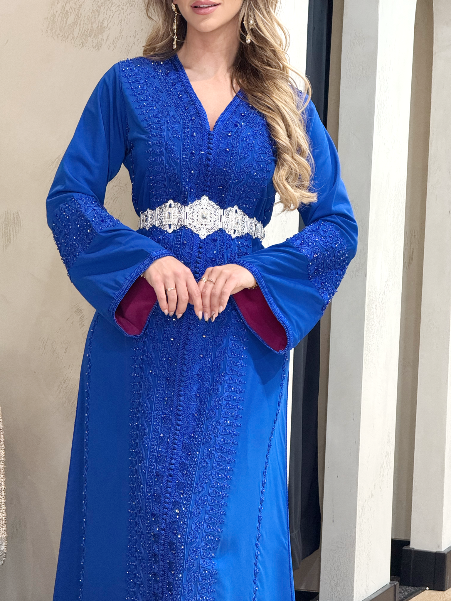 Caftan Lamyae  RoyalBlue