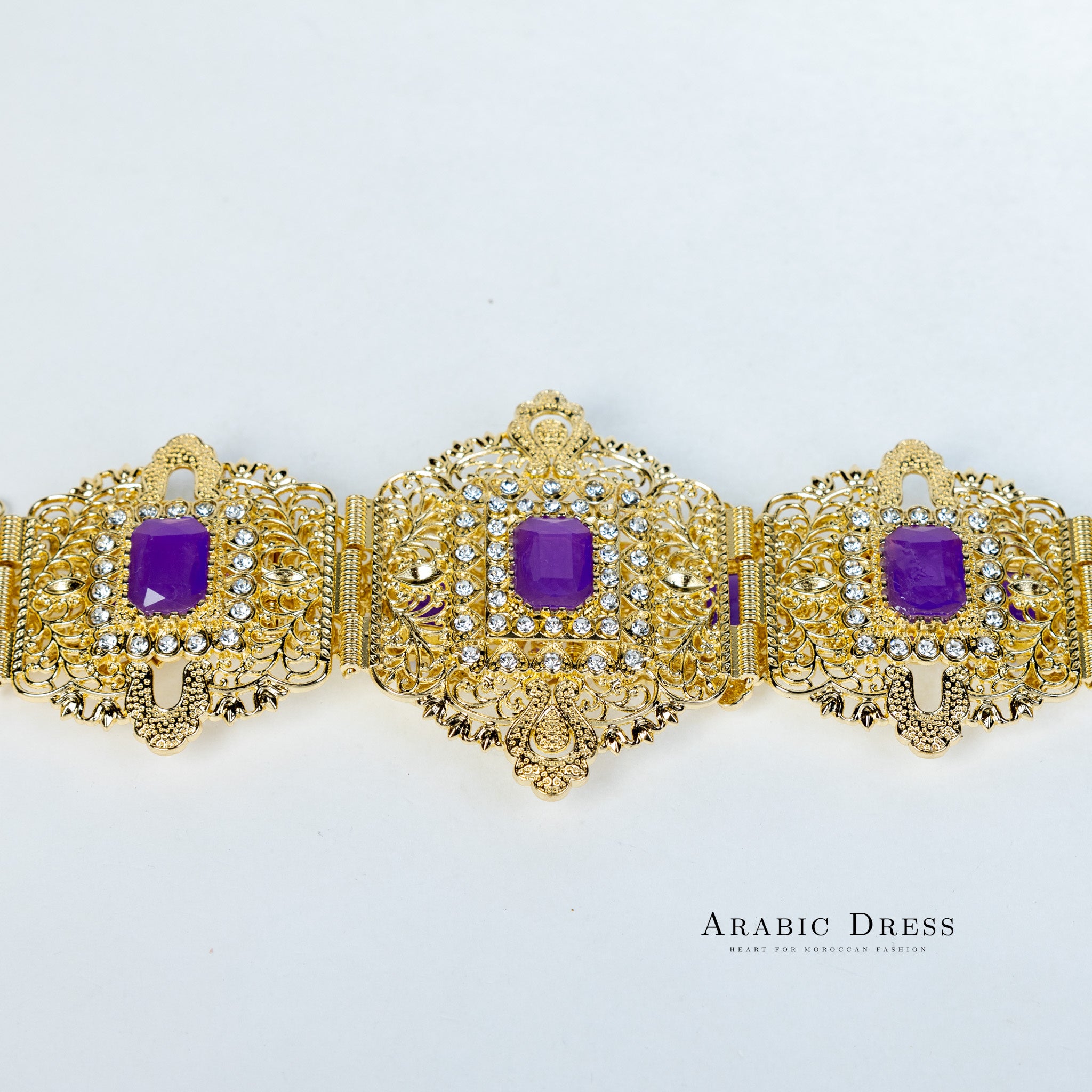 Mihi Gold/Violet Belt