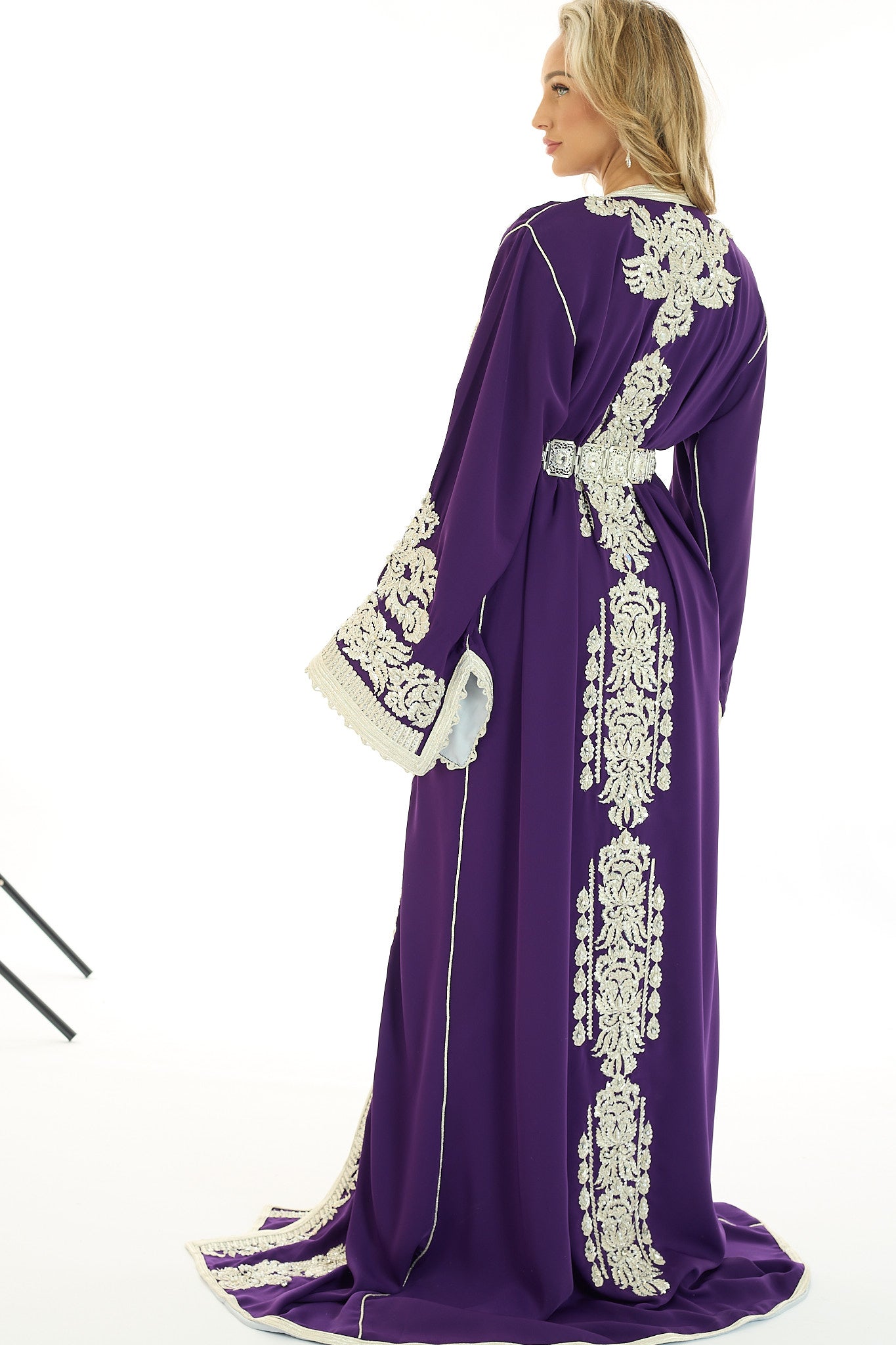 Exclusieve Caftan Nima Purple
