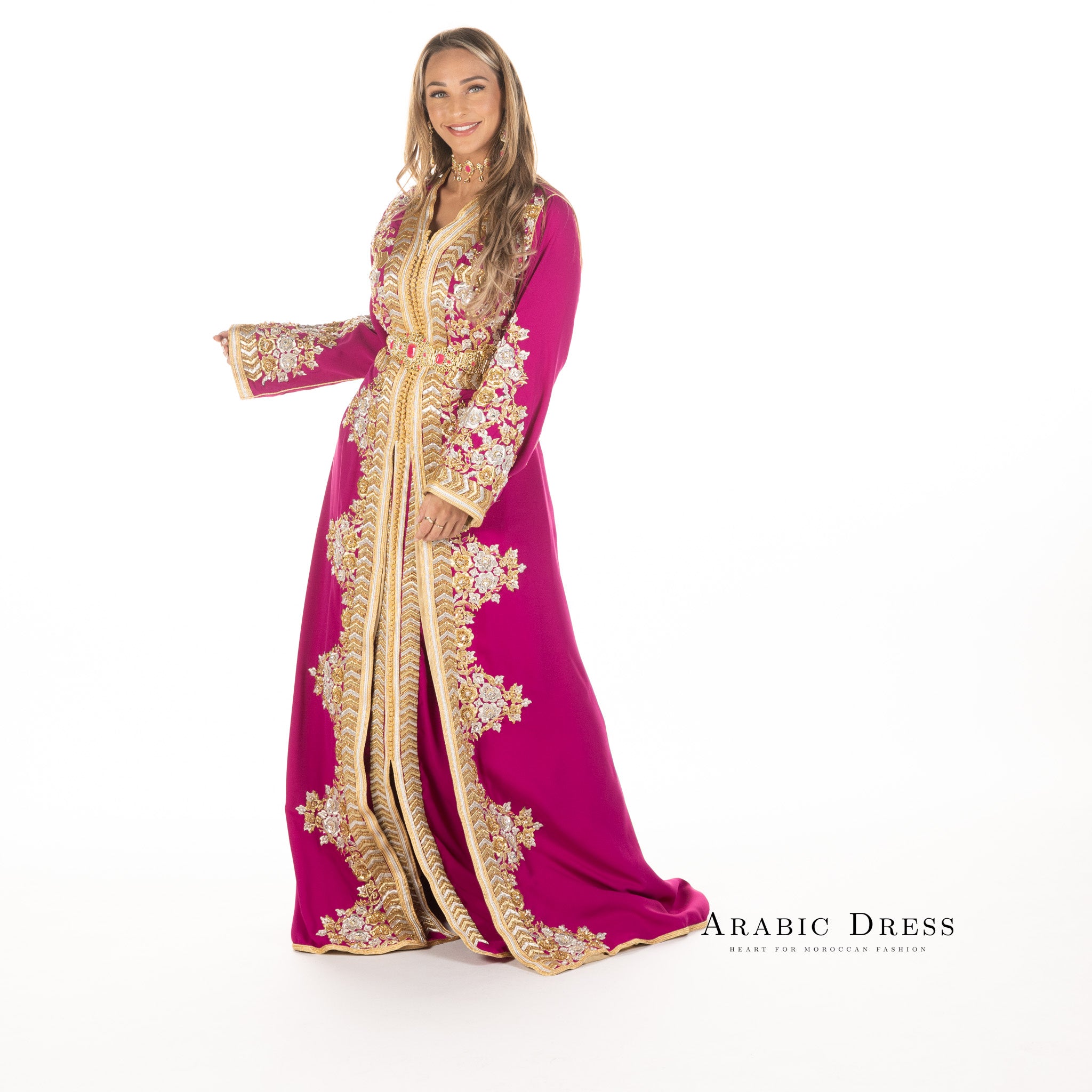 Caftan Nisa Magenta