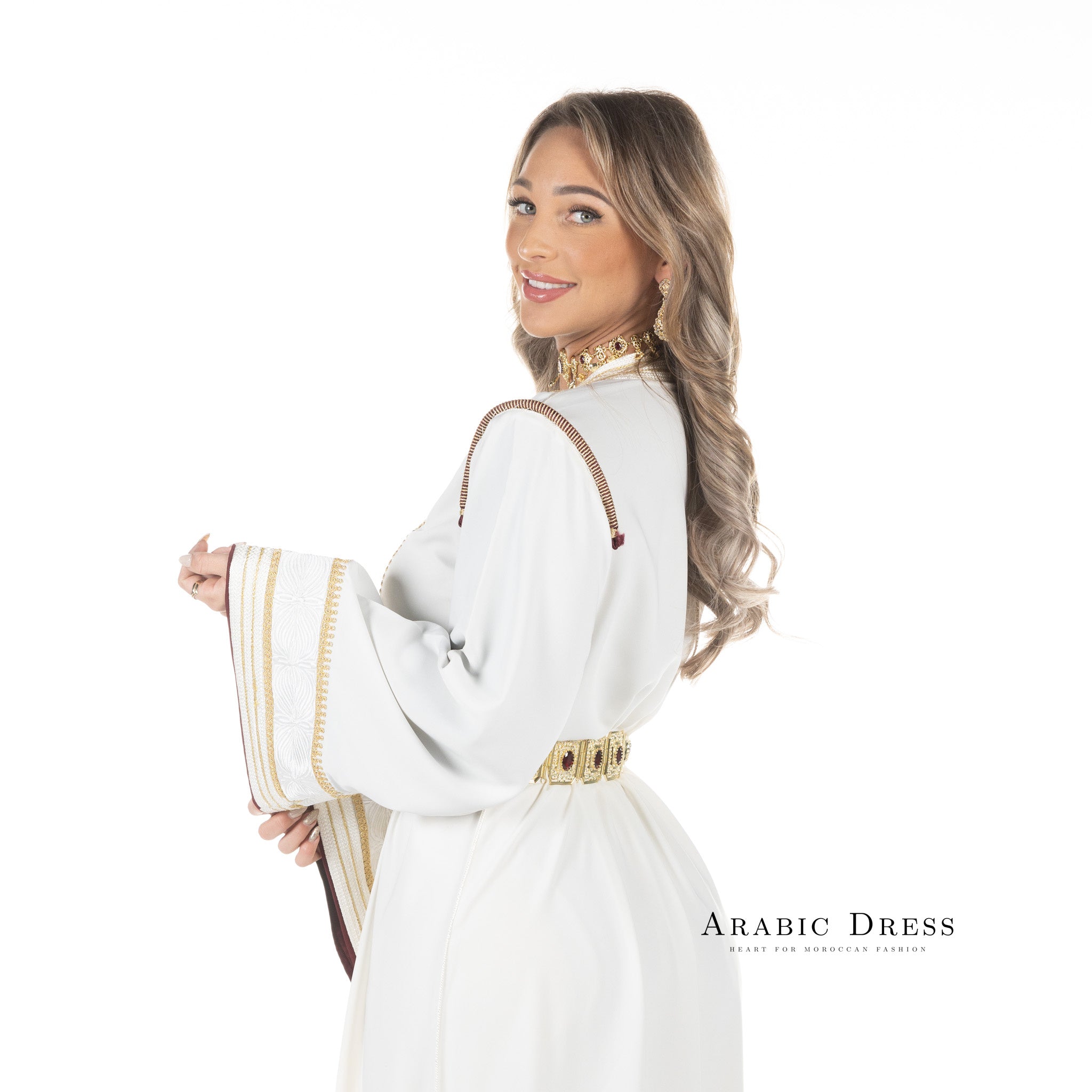Caftan Camilia Brokenwhite