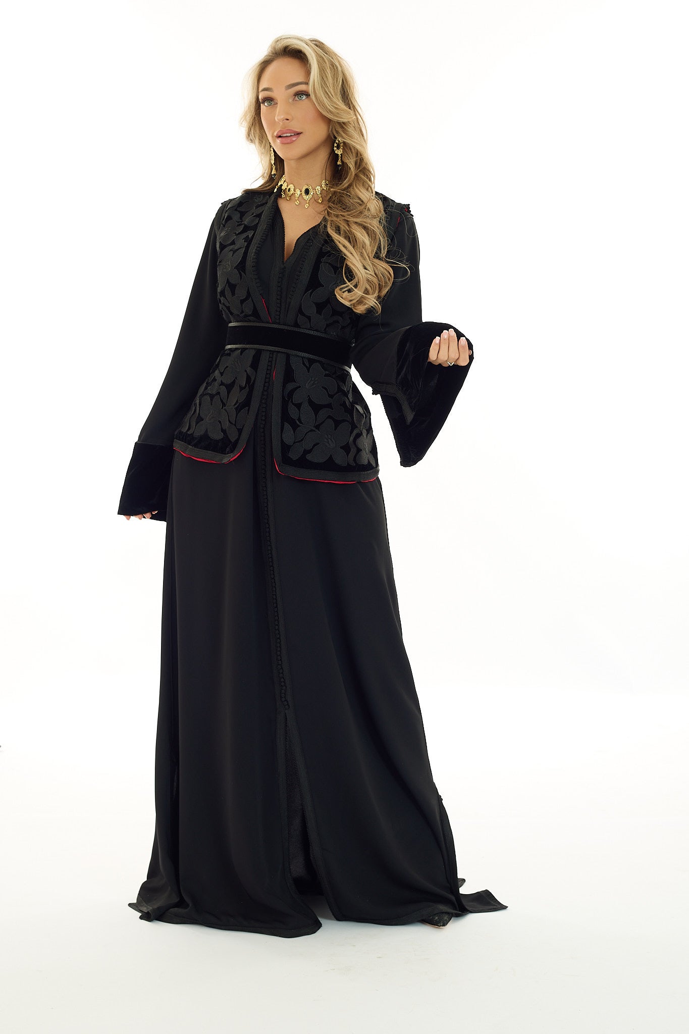 Caftan Solana Black
