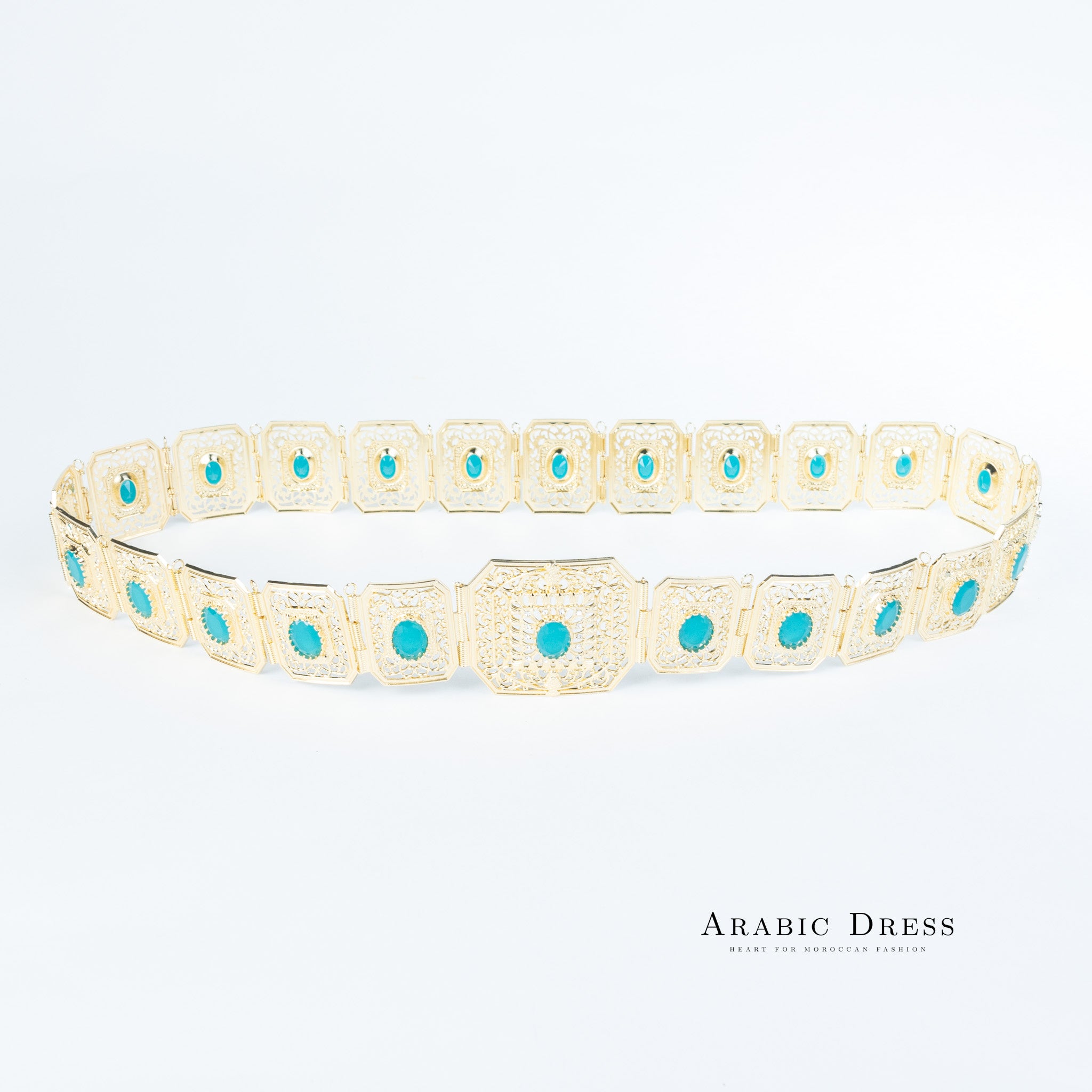 Micha Gold/Teal Belt